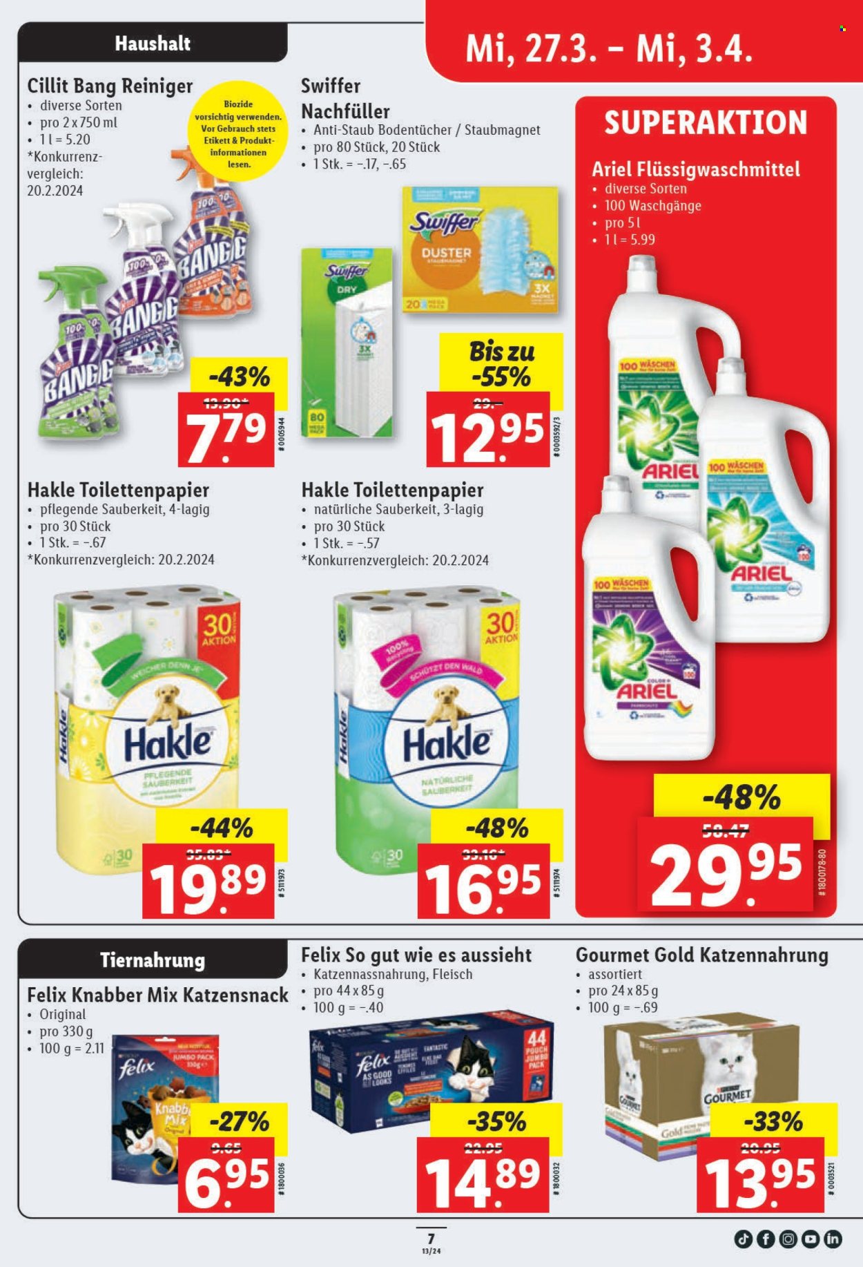 Catalogue Lidl - 27.3.2024 - 3.4.2024. Page 7.
