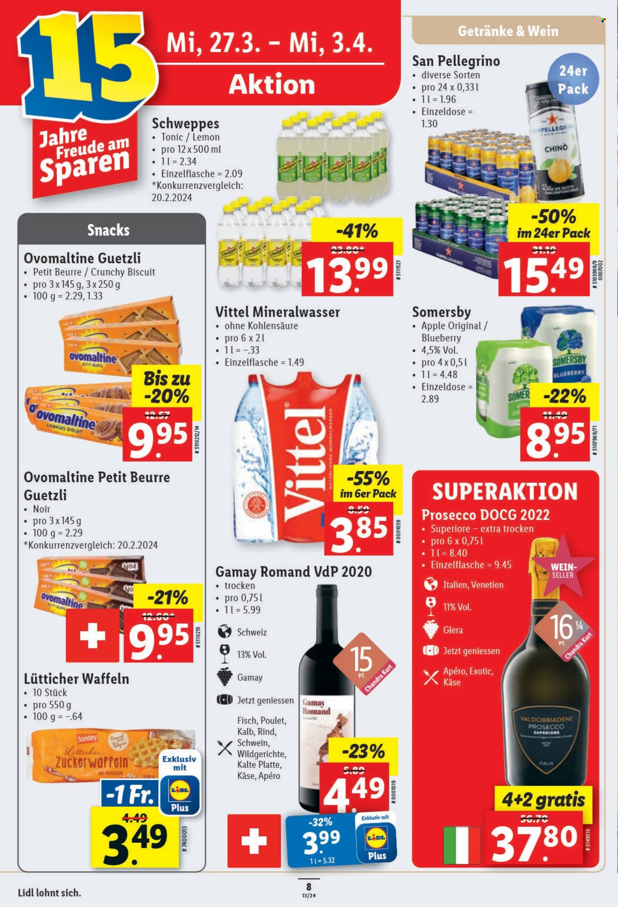 Catalogue Lidl - 27.3.2024 - 3.4.2024. Page 8.