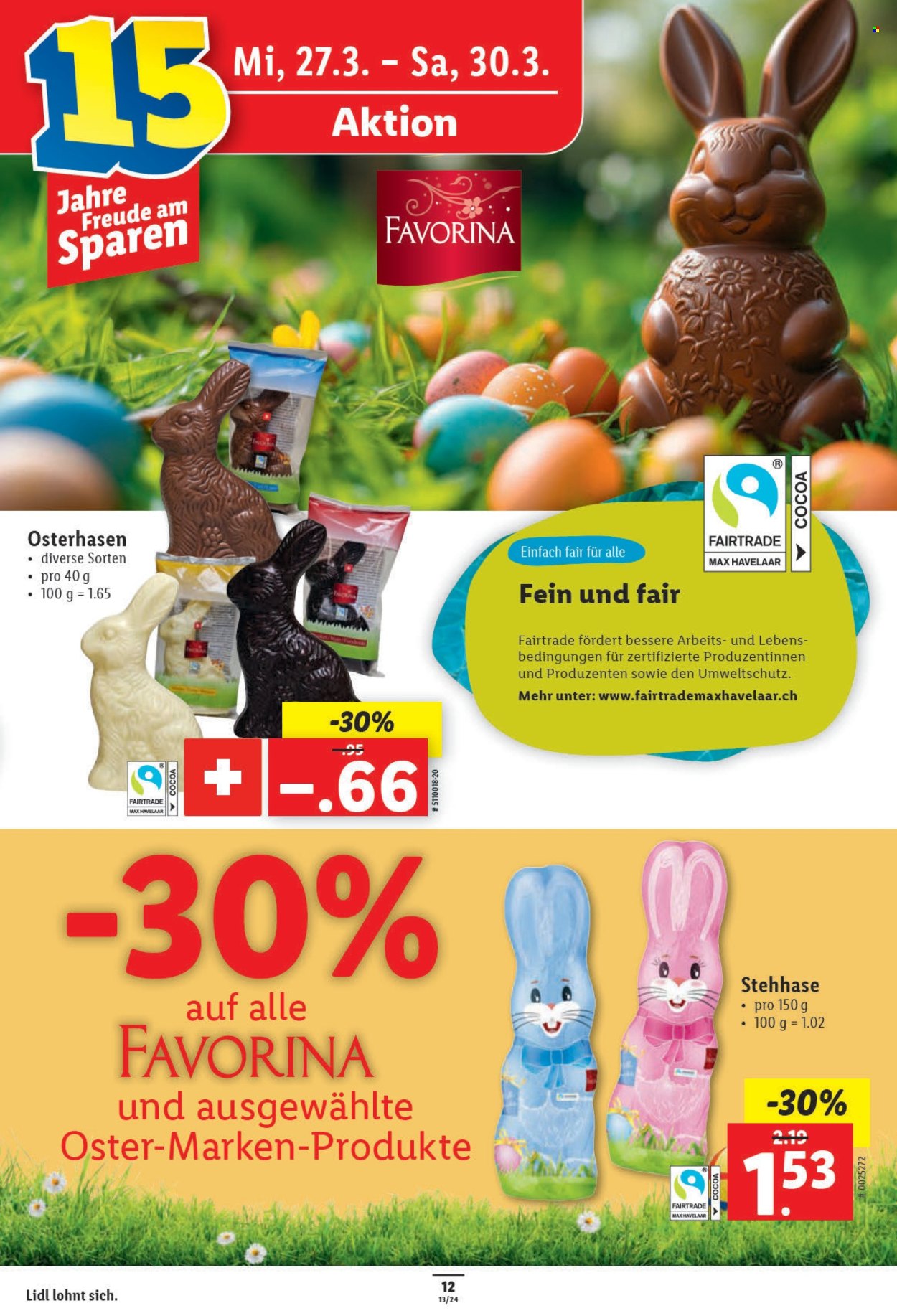 Catalogue Lidl - 27.3.2024 - 3.4.2024. Page 12.
