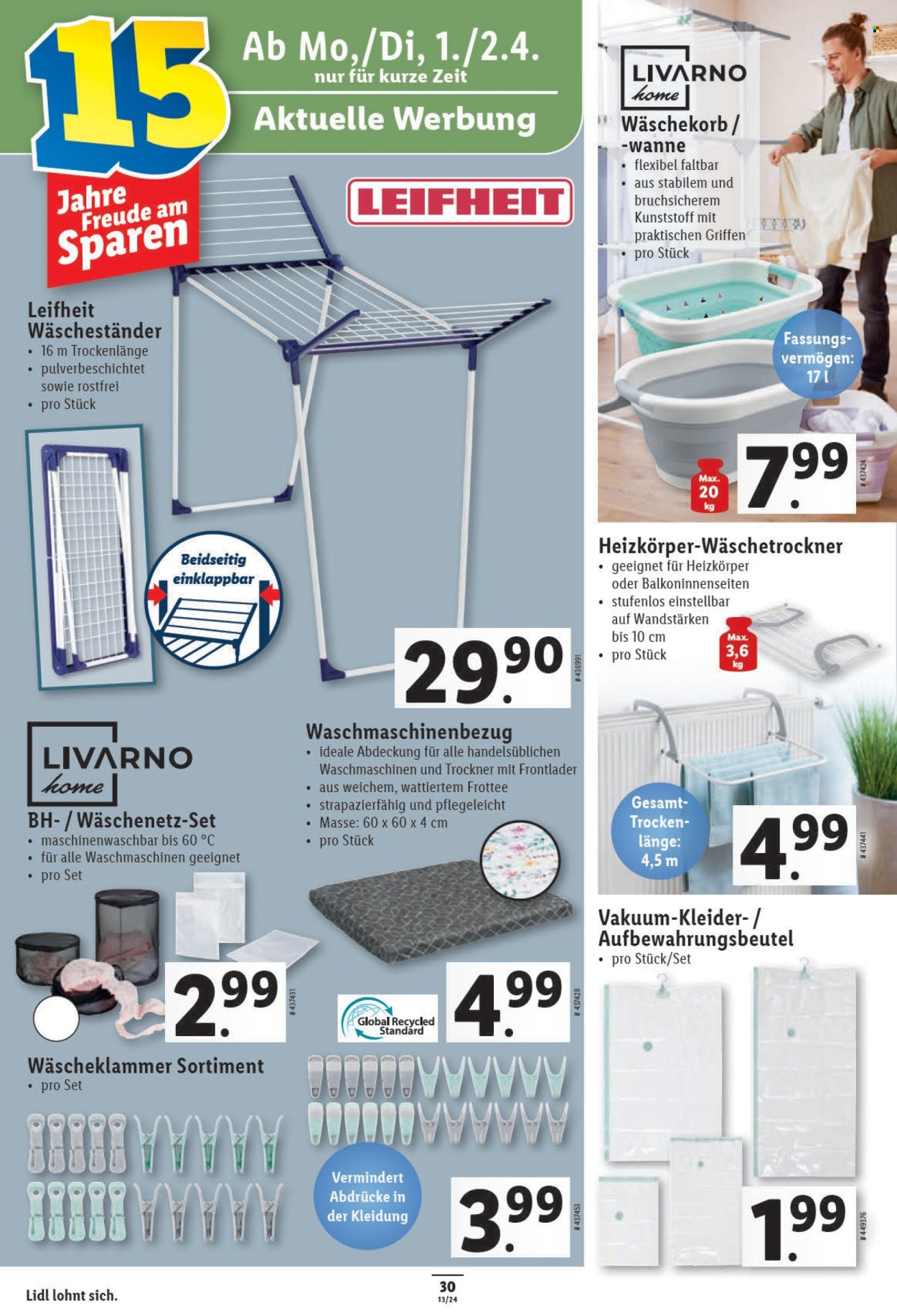Catalogue Lidl - 27.3.2024 - 3.4.2024. Page 34.