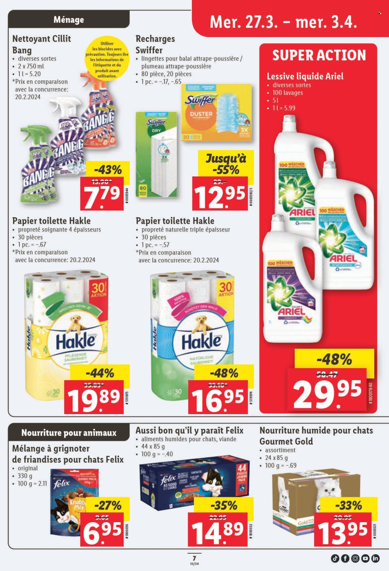 Catalogue Lidl - 27.3.2024 - 3.4.2024. Page 7.