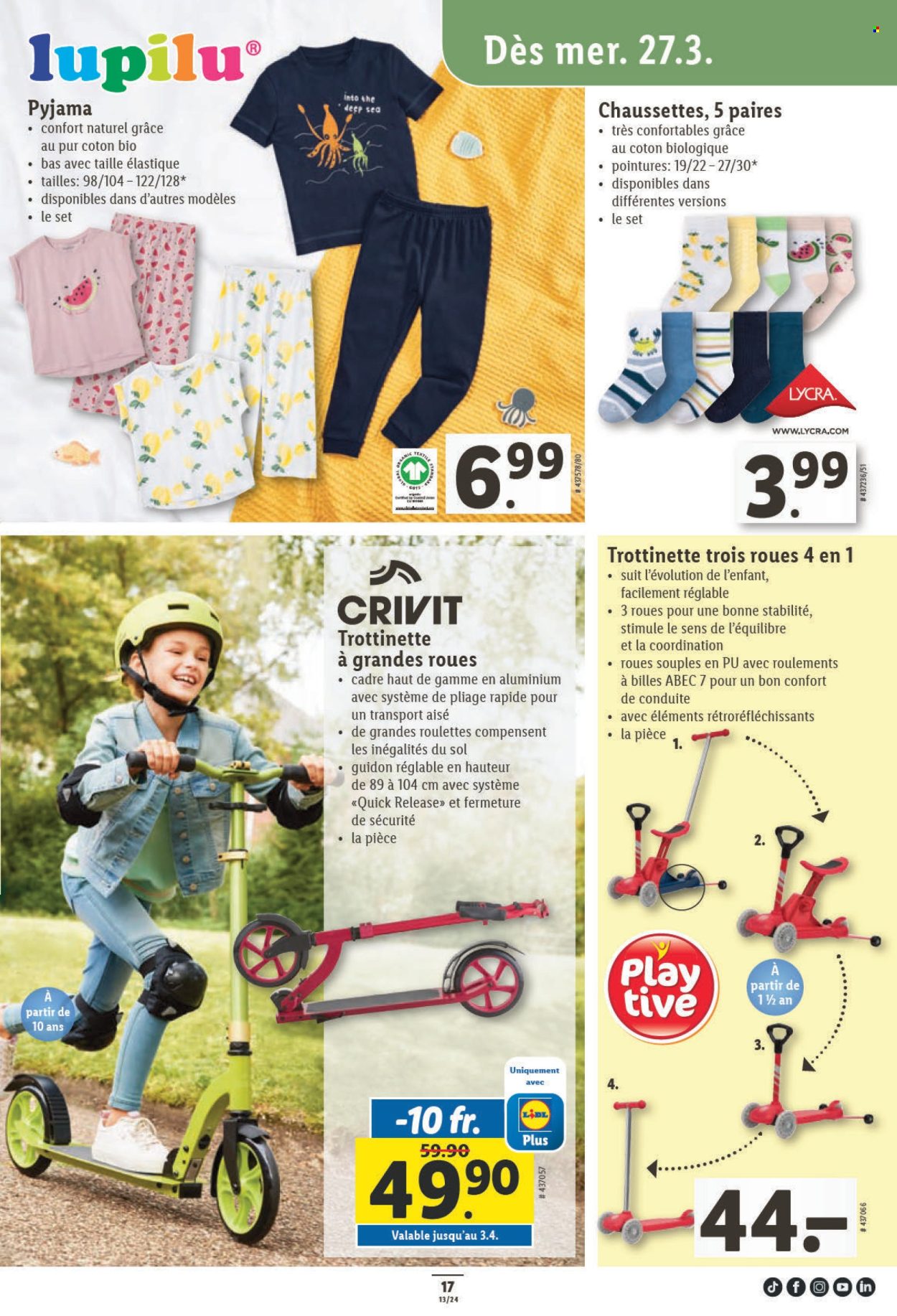 Catalogue Lidl - 27.3.2024 - 3.4.2024. Page 17.