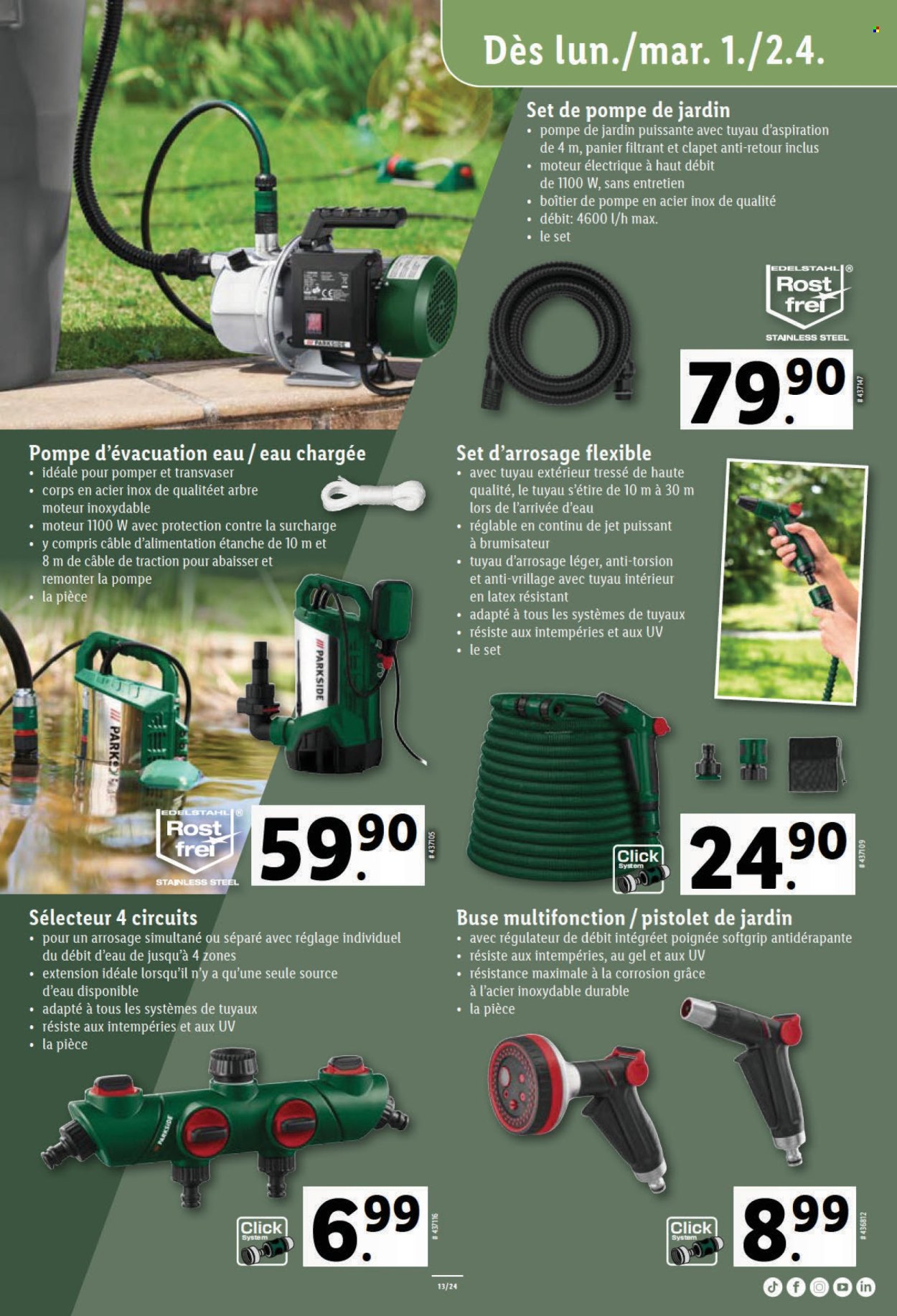 Catalogue Lidl - 27.3.2024 - 3.4.2024. Page 30.