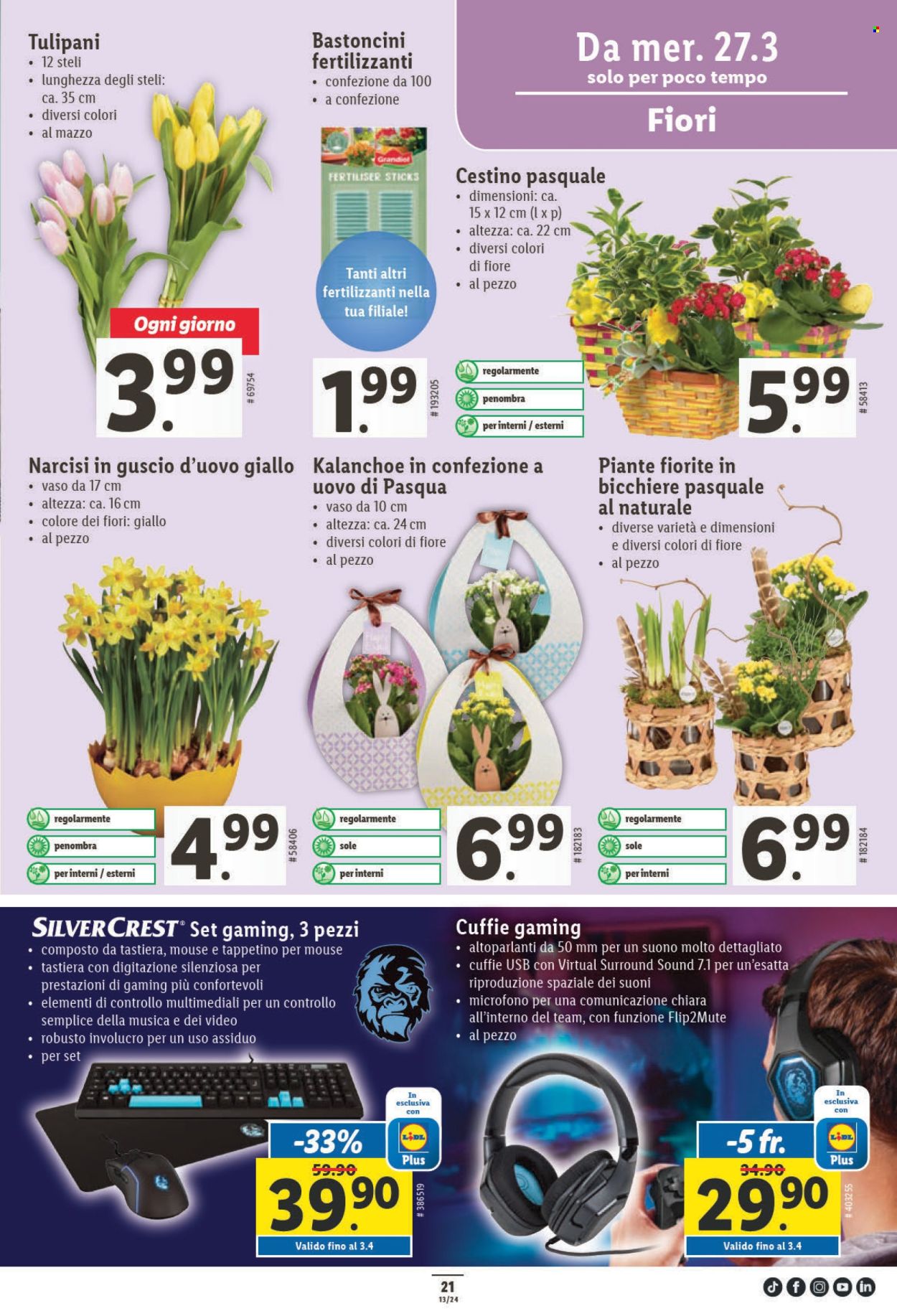 Catalogue Lidl - 27.3.2024 - 3.4.2024. Page 21.