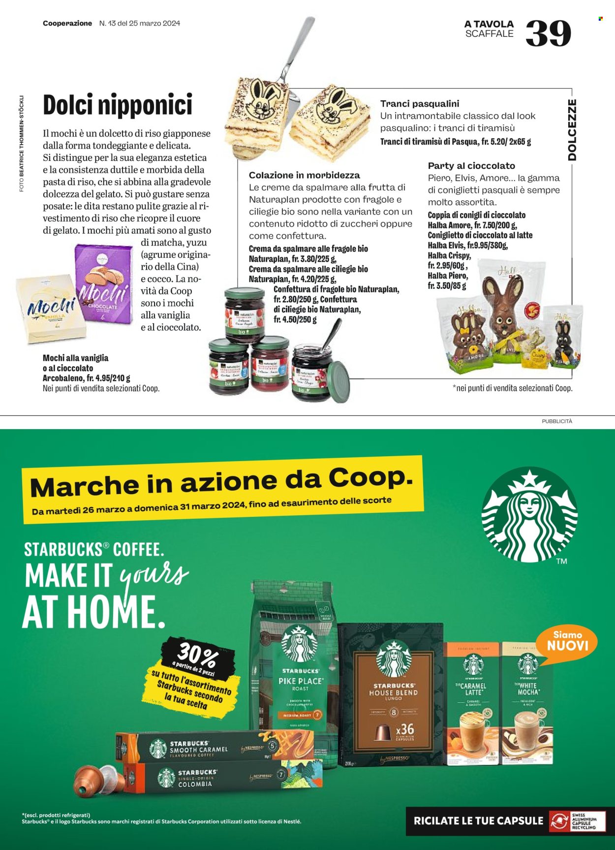 Catalogue Coop - 25.3.2024 - 1.4.2024. Page 39.