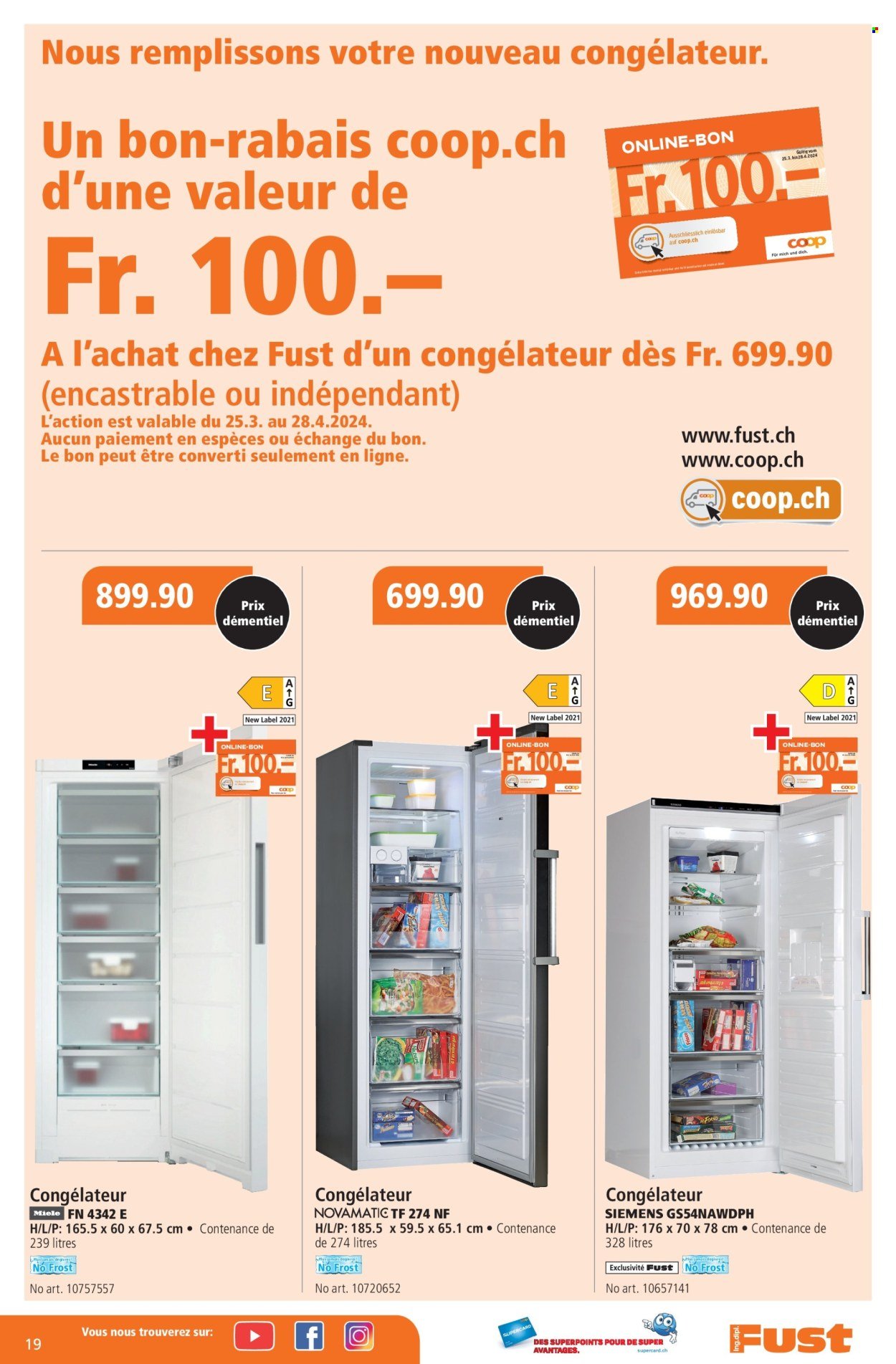 Catalogue Fust - 25.3.2024 - 28.4.2024. Page 19.