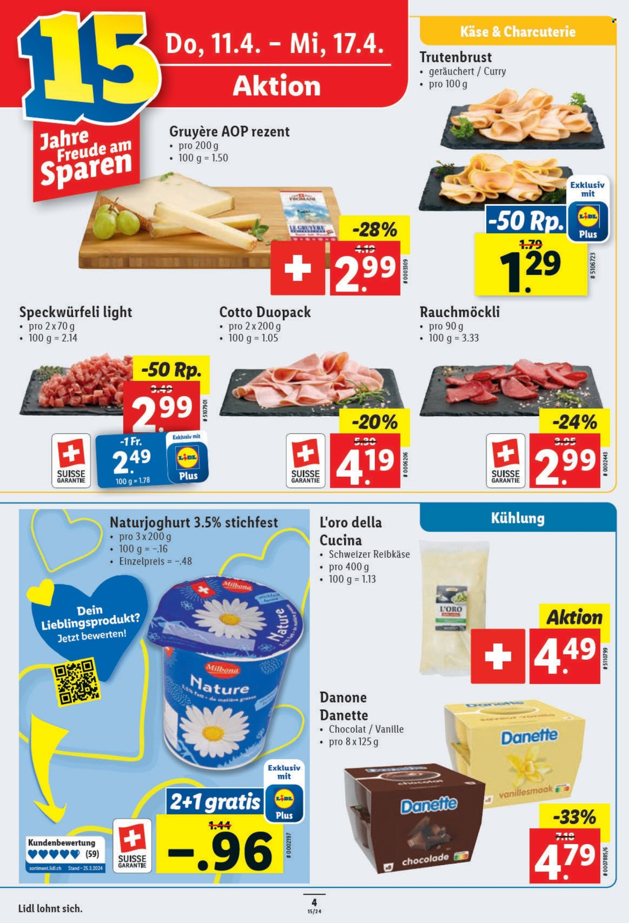 Catalogue Lidl - 11.4.2024 - 17.4.2024. Page 4.