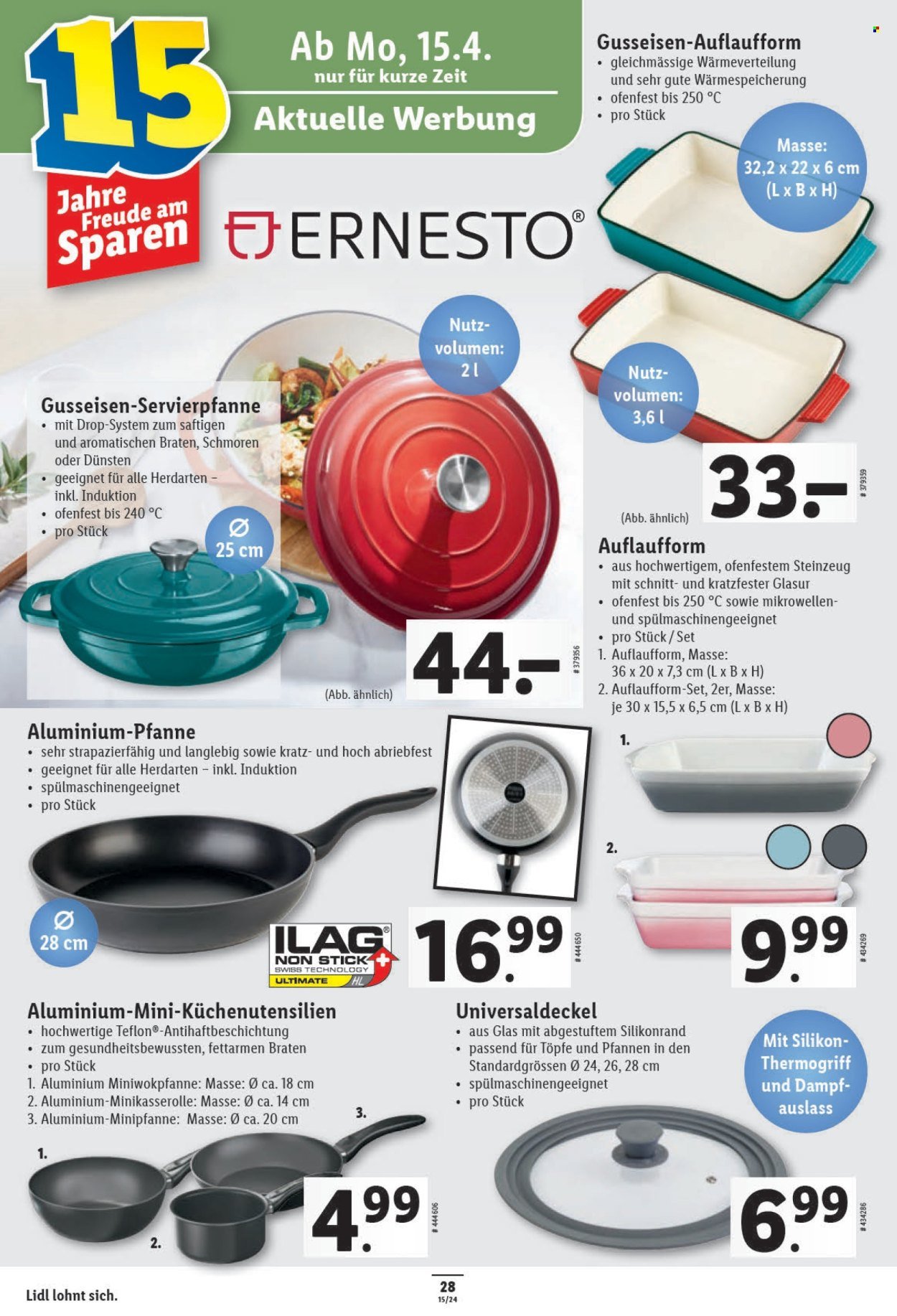 Catalogue Lidl - 11.4.2024 - 17.4.2024. Page 28.