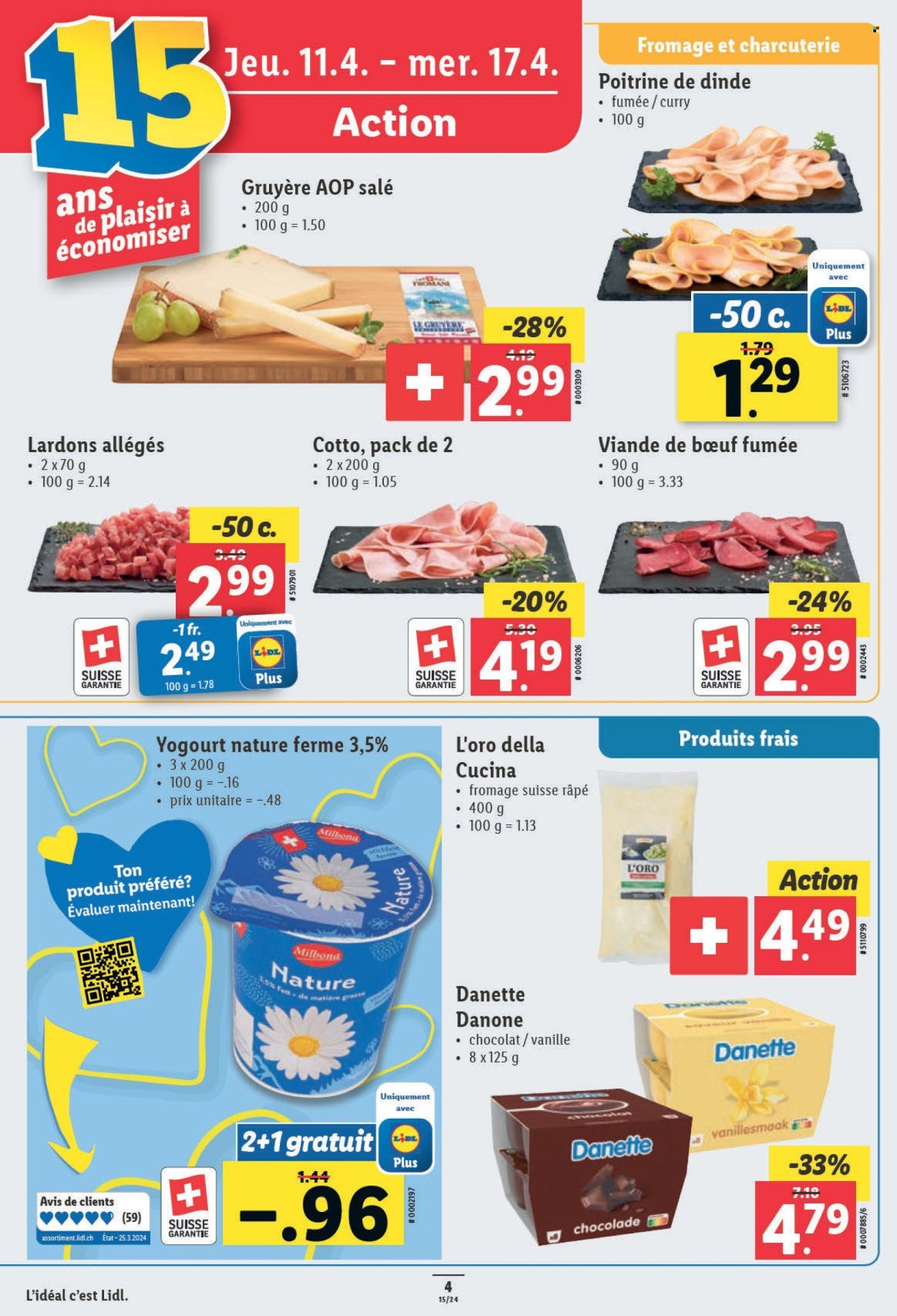 Catalogue Lidl - 11.4.2024 - 17.4.2024. Page 4.