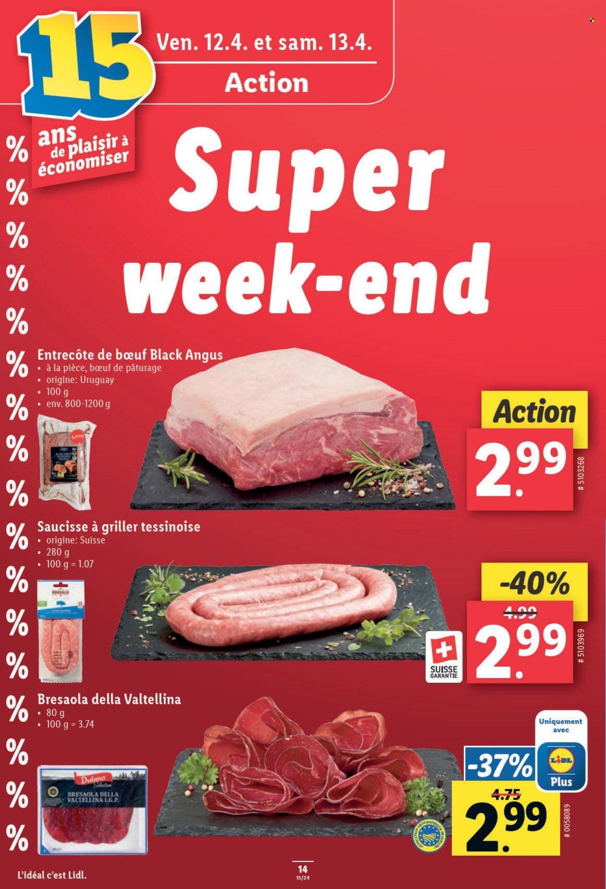 Catalogue Lidl - 11.4.2024 - 17.4.2024. Page 14.
