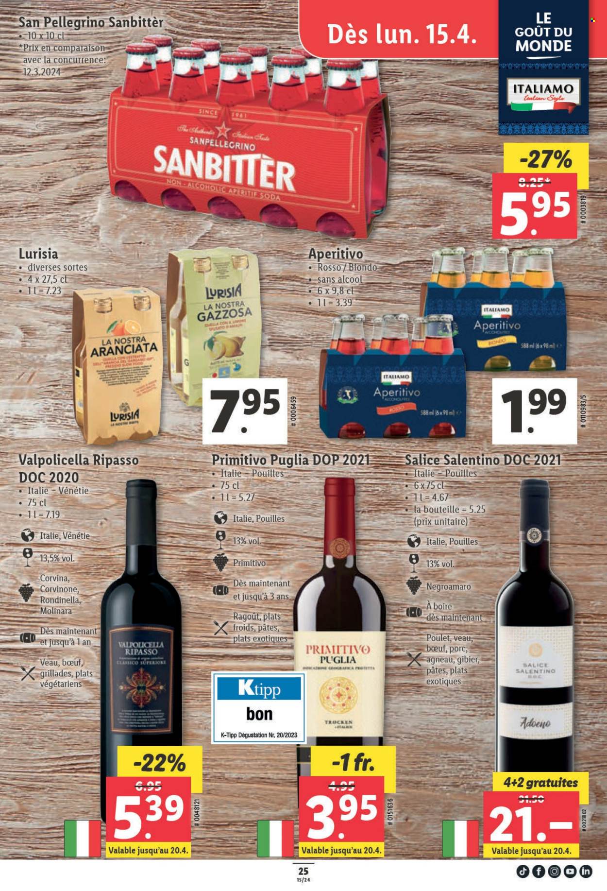 Catalogue Lidl - 11.4.2024 - 17.4.2024. Page 25.
