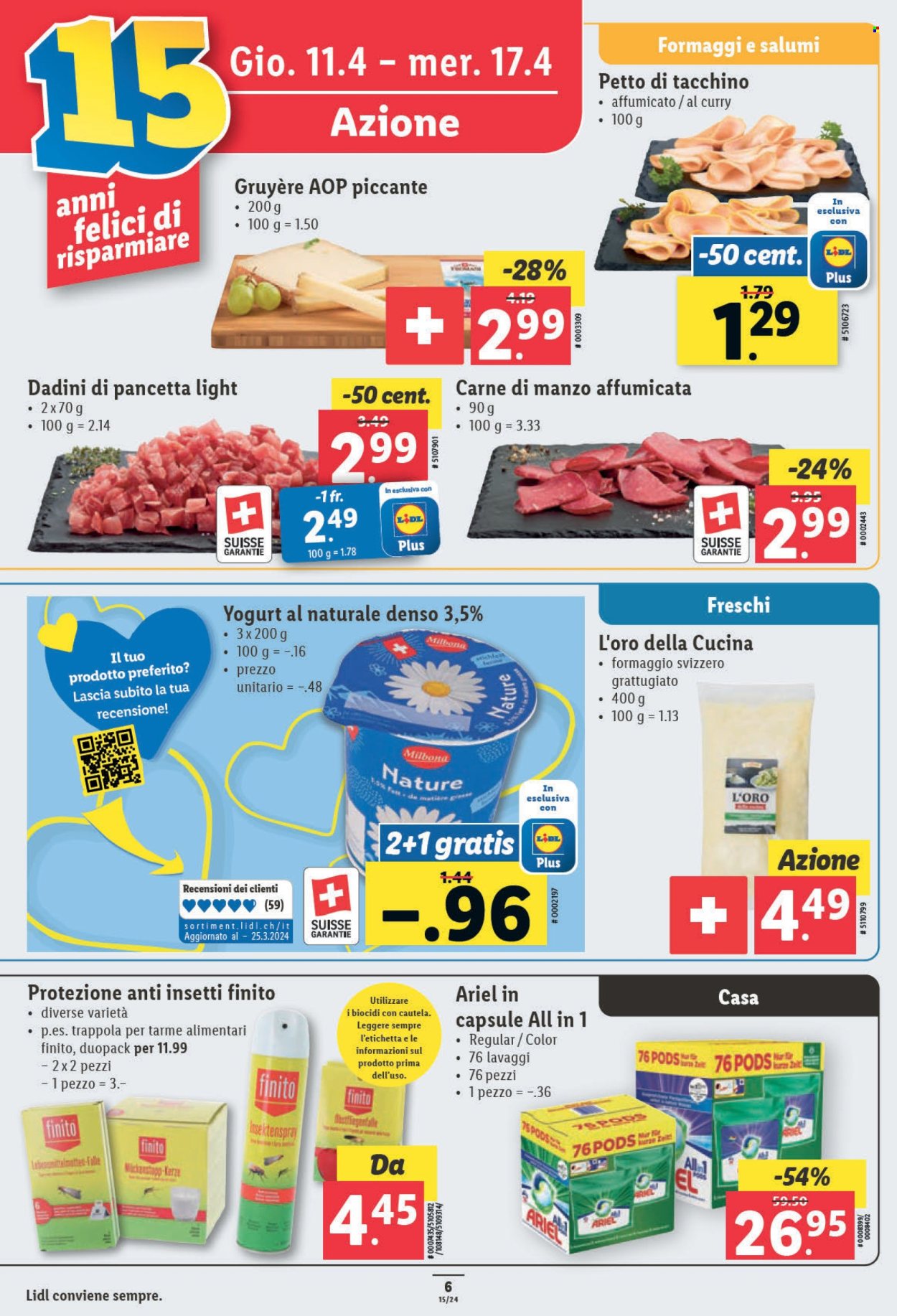 Catalogue Lidl - 11.4.2024 - 17.4.2024. Page 6.