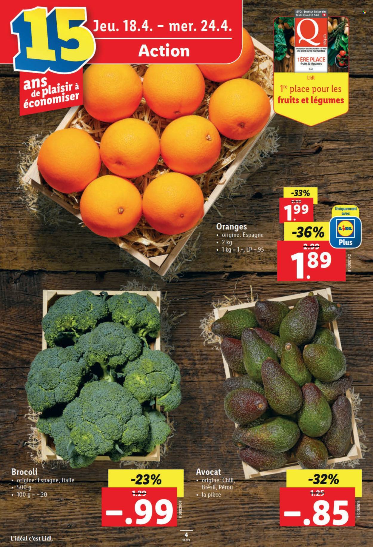 Catalogue Lidl - 18.4.2024 - 24.4.2024. Page 4.