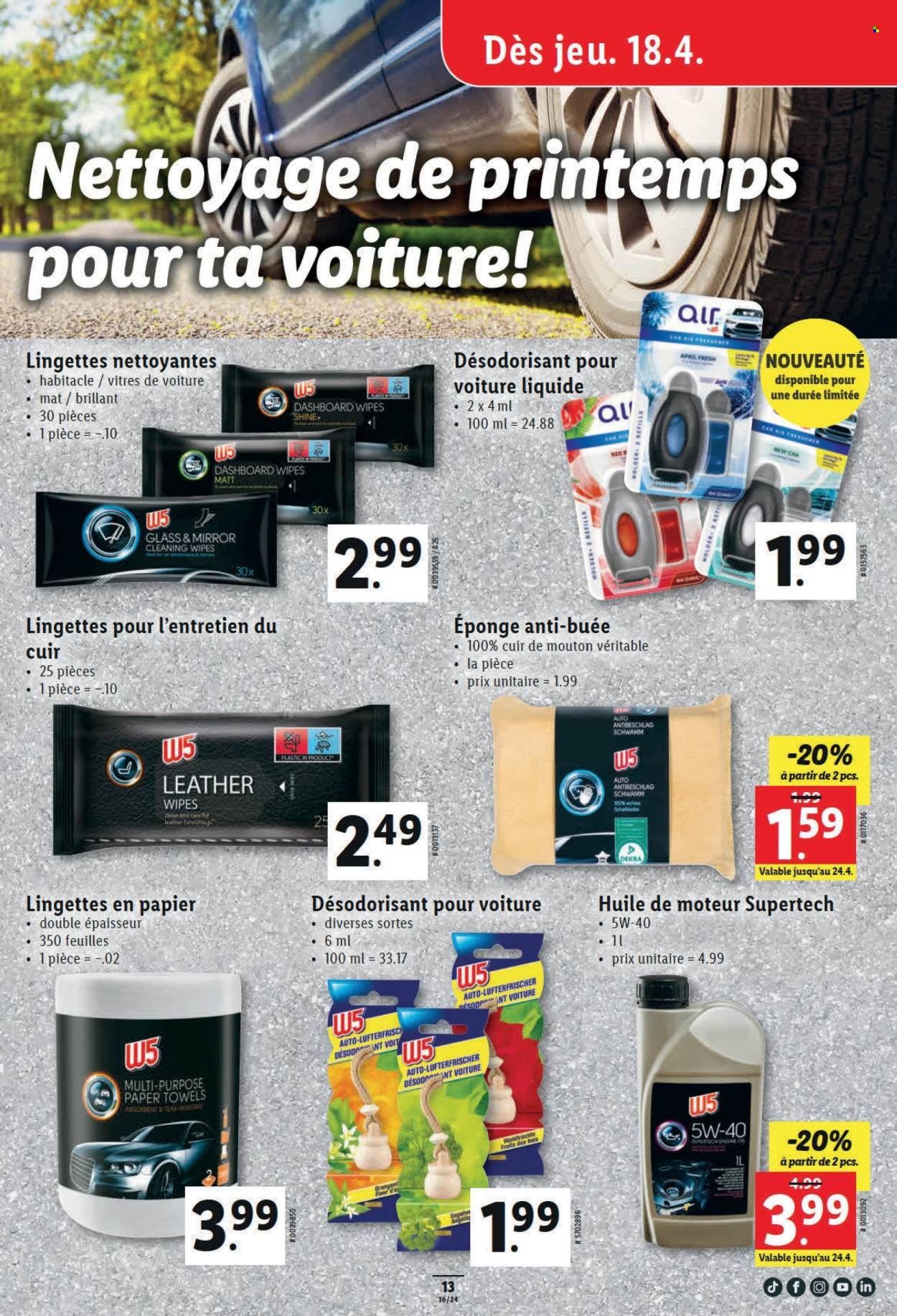 Catalogue Lidl - 18.4.2024 - 24.4.2024. Page 13.