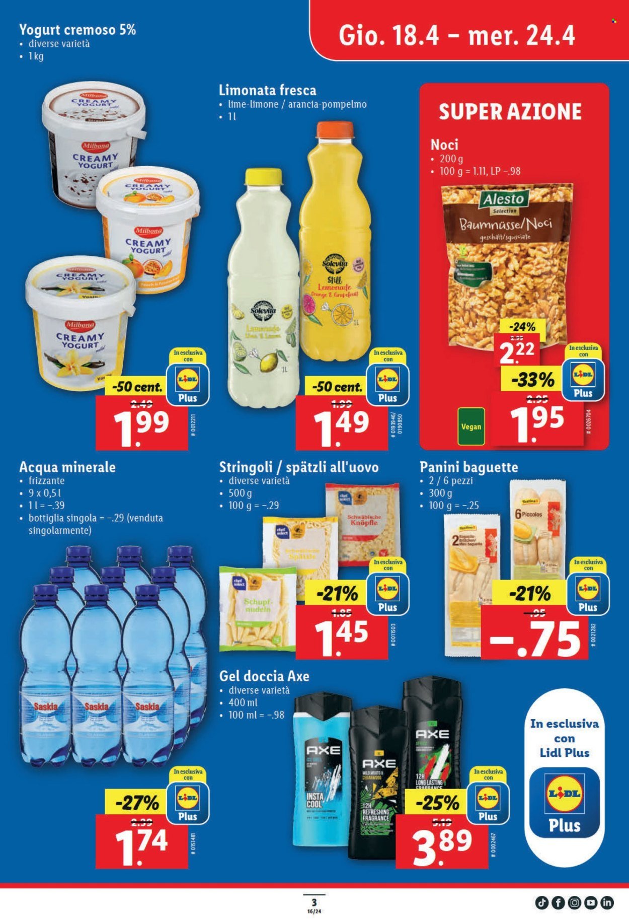 Catalogue Lidl - 18.4.2024 - 24.4.2024. Page 3.