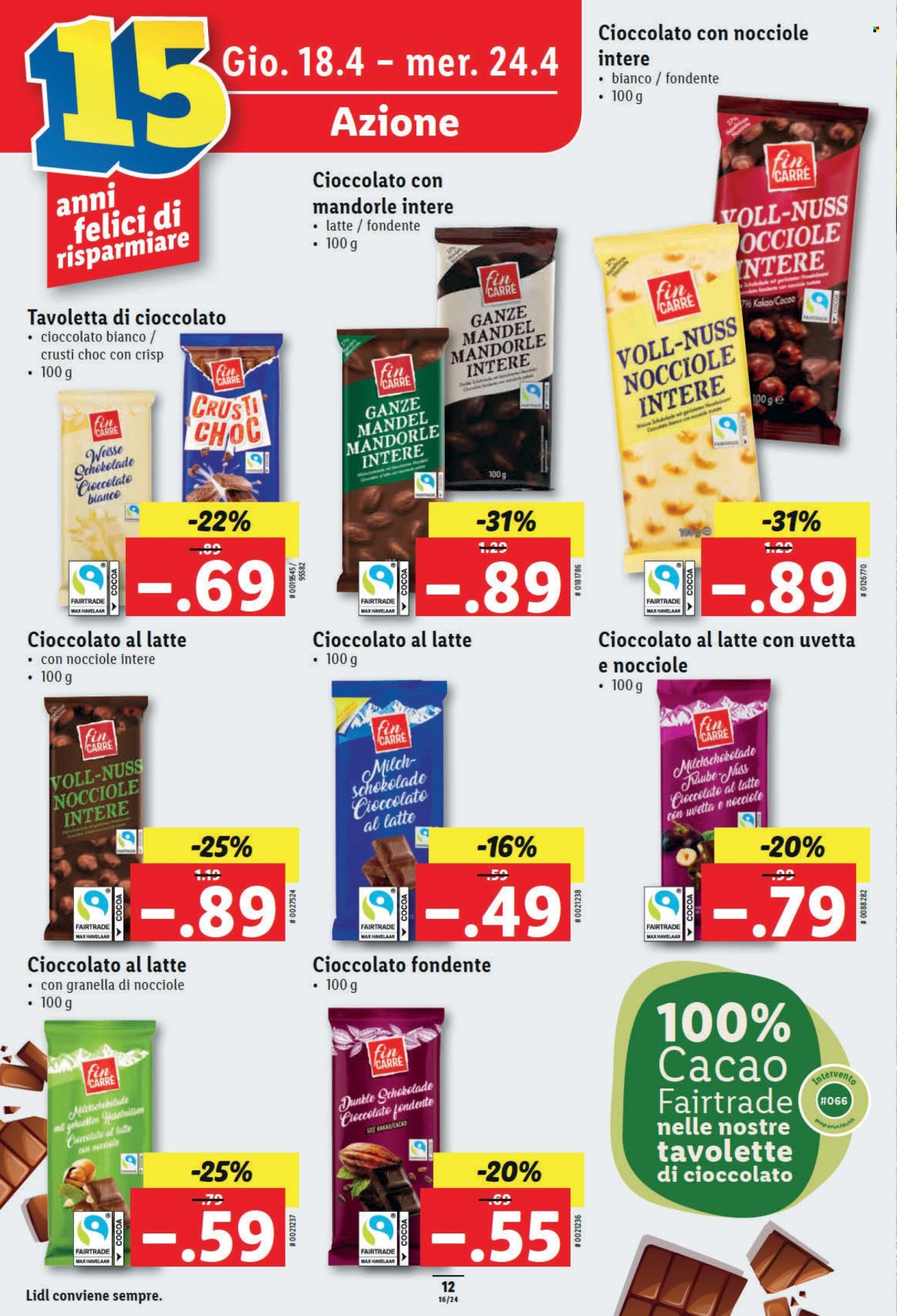 Catalogue Lidl - 18.4.2024 - 24.4.2024. Page 12.