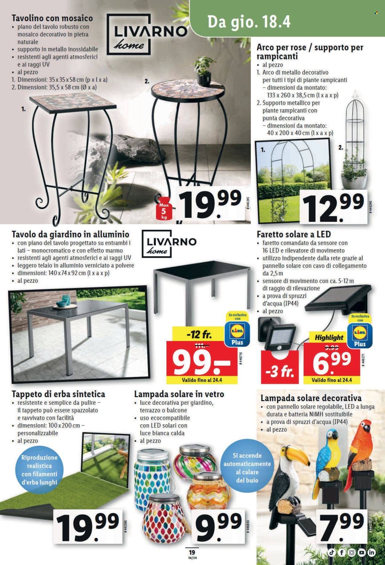 Catalogue Lidl - 18.4.2024 - 24.4.2024. Page 21.