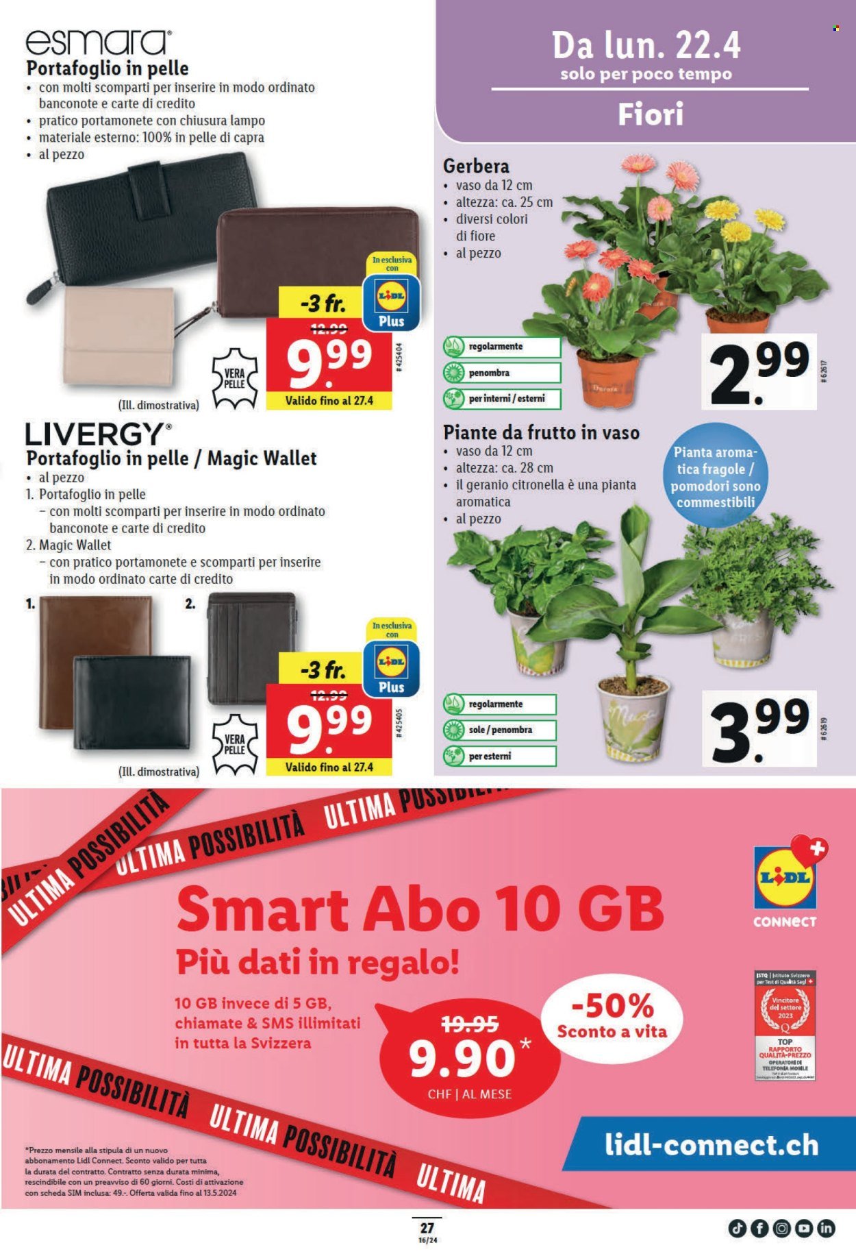 Catalogue Lidl - 18.4.2024 - 24.4.2024. Page 29.