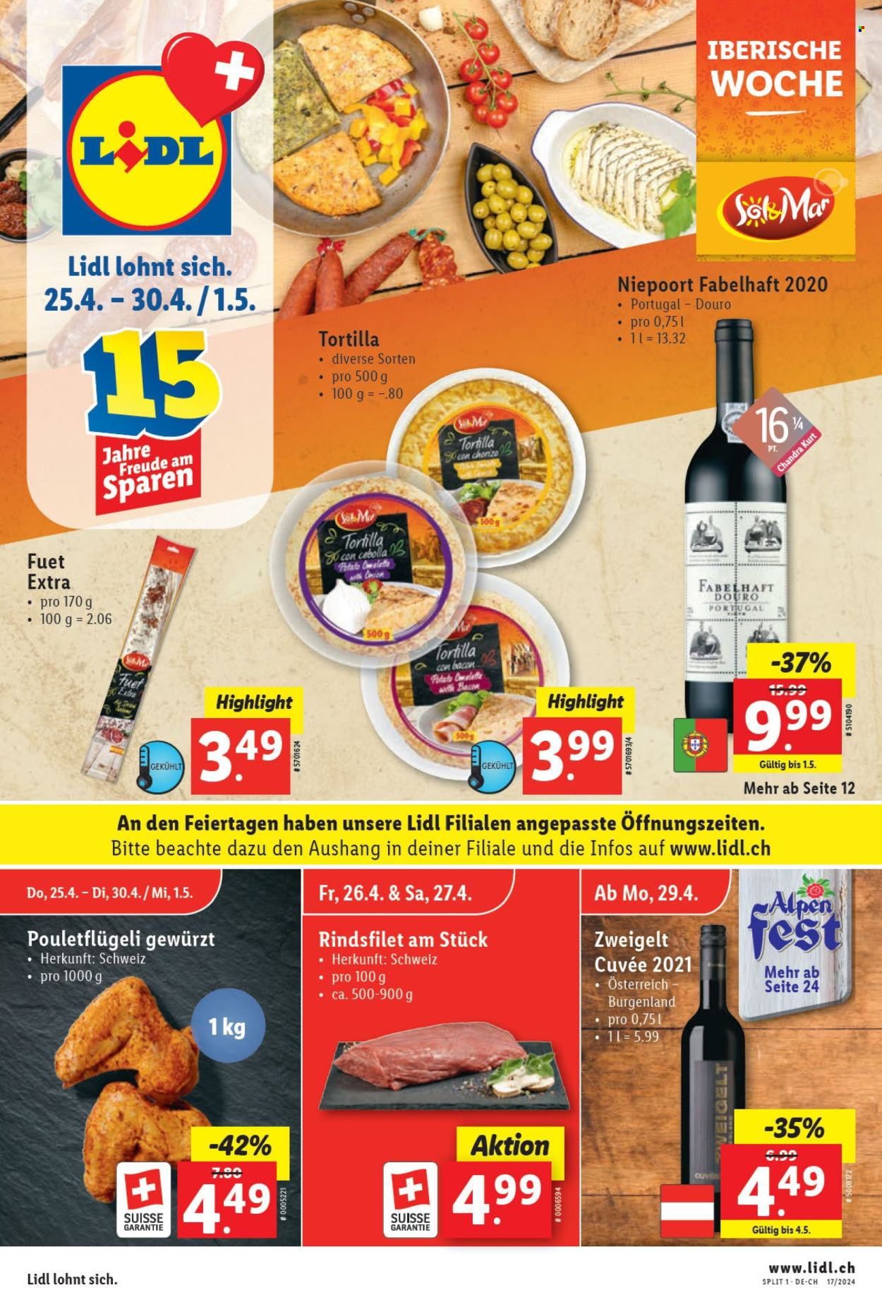 Catalogue Lidl - 25.4.2024 - 1.5.2024. Page 1.