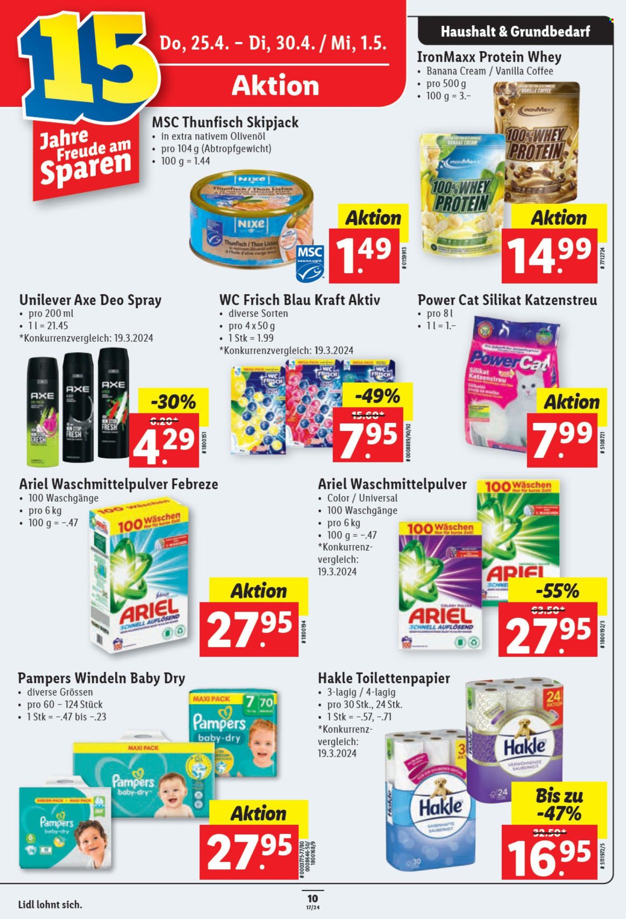Catalogue Lidl - 25.4.2024 - 1.5.2024. Page 10.