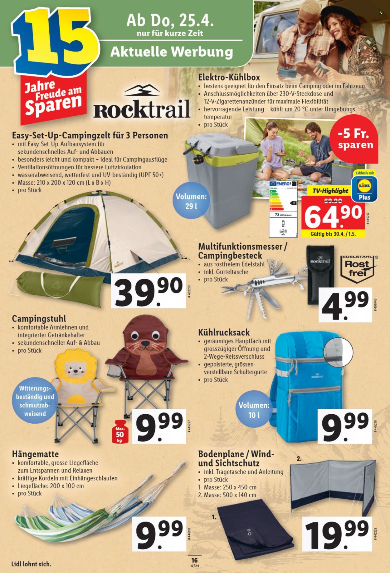 Catalogue Lidl - 25.4.2024 - 1.5.2024. Page 16.