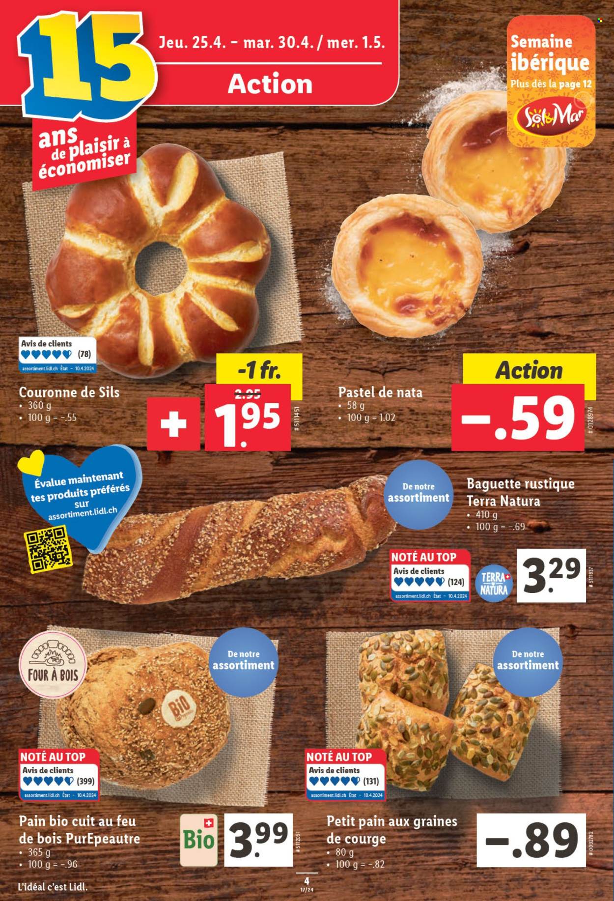 Catalogue Lidl - 25.4.2024 - 1.5.2024. Page 4.