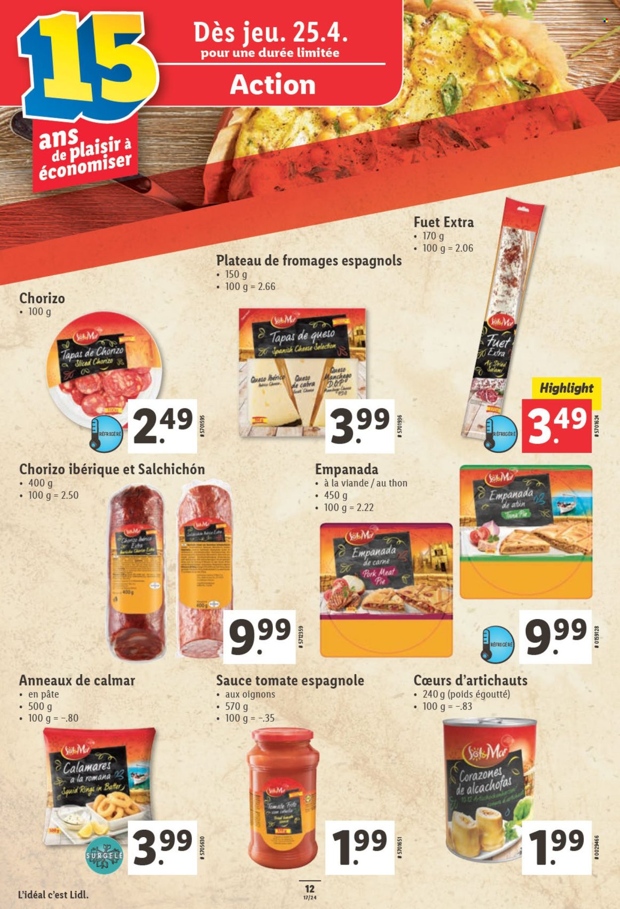Catalogue Lidl - 25.4.2024 - 1.5.2024. Page 12.