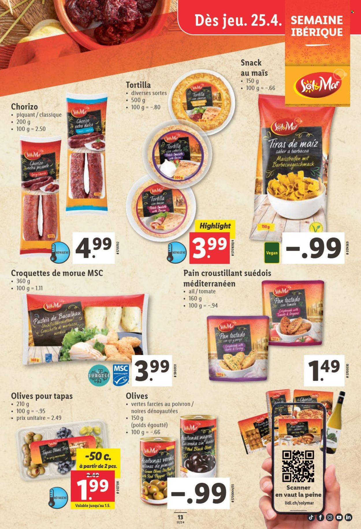 Catalogue Lidl - 25.4.2024 - 1.5.2024. Page 13.