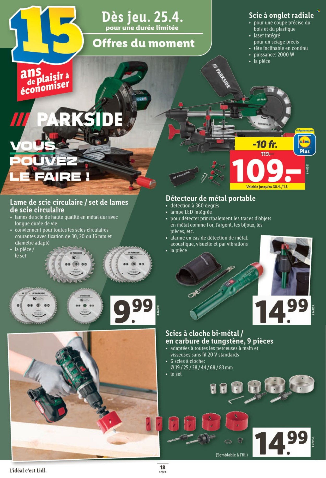Catalogue Lidl - 25.4.2024 - 1.5.2024. Page 18.