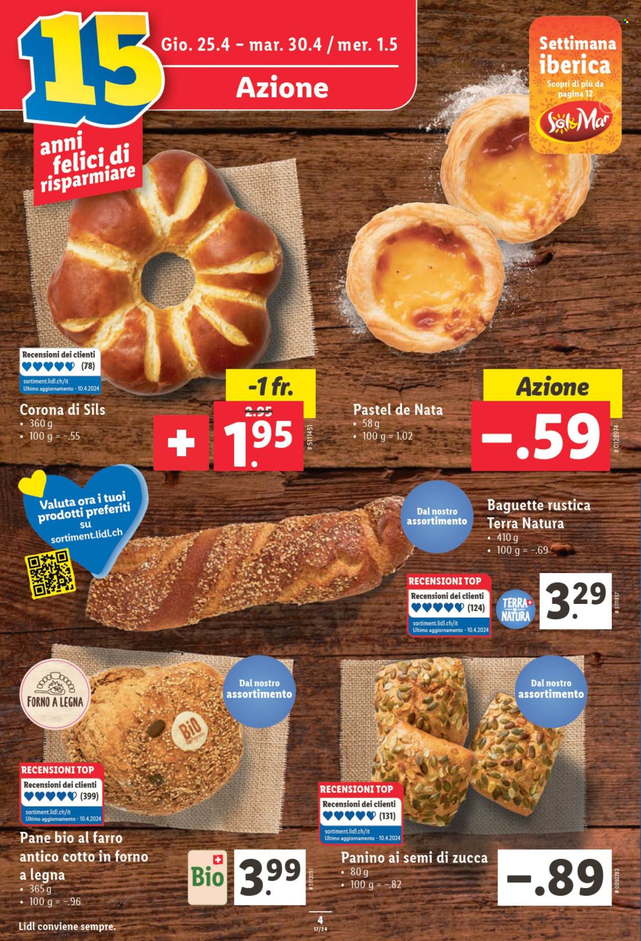 Catalogue Lidl - 25.4.2024 - 1.5.2024. Page 4.