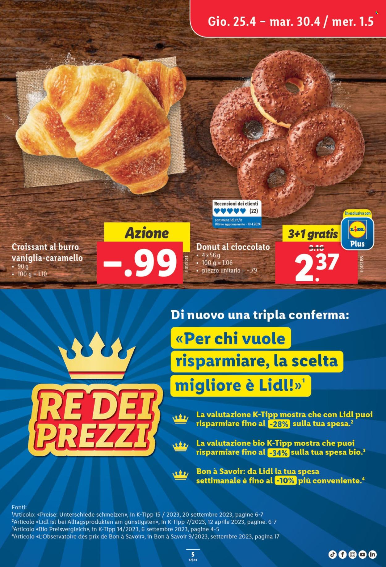 Catalogue Lidl - 25.4.2024 - 1.5.2024. Page 5.