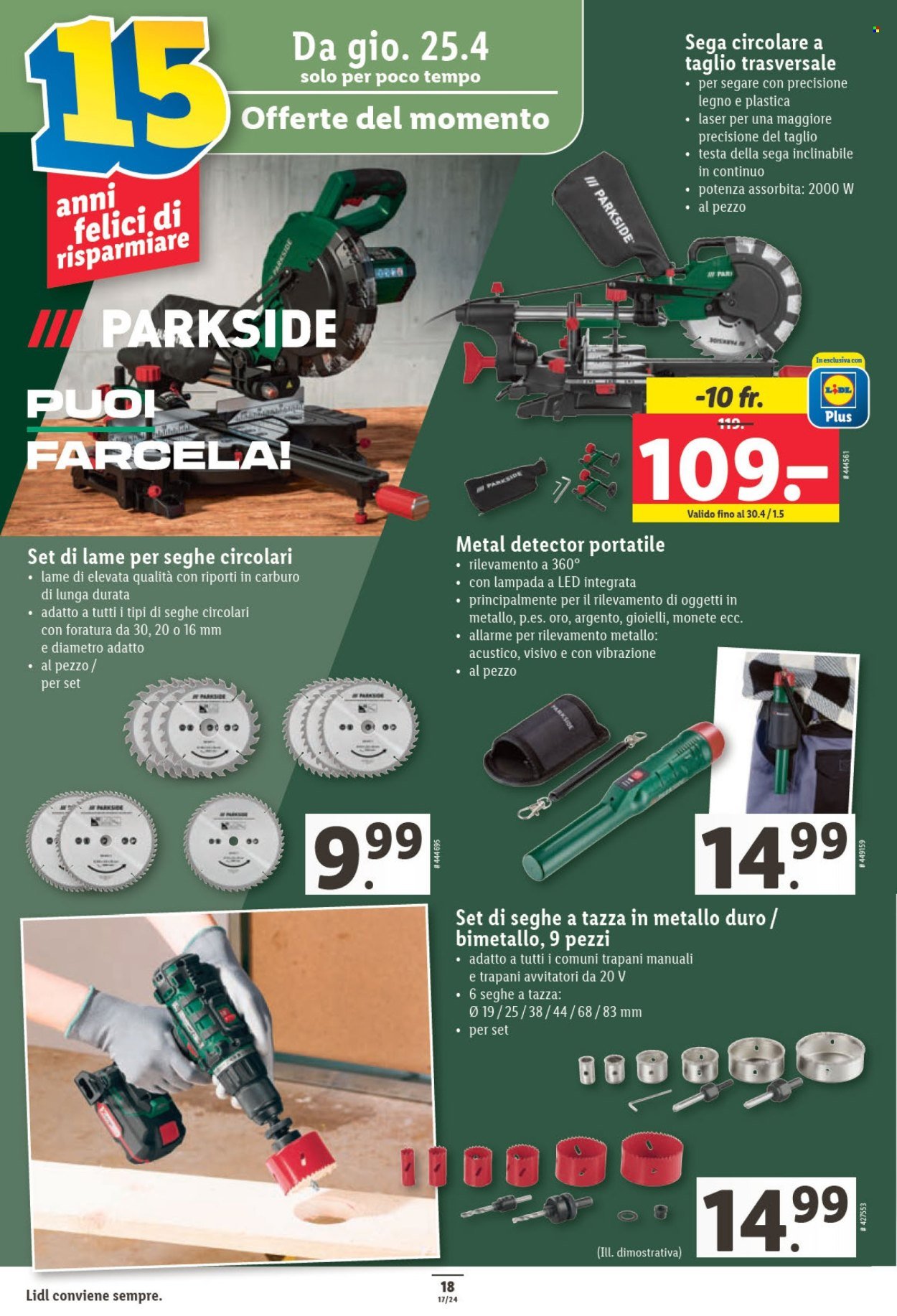 Catalogue Lidl - 25.4.2024 - 1.5.2024. Page 18.