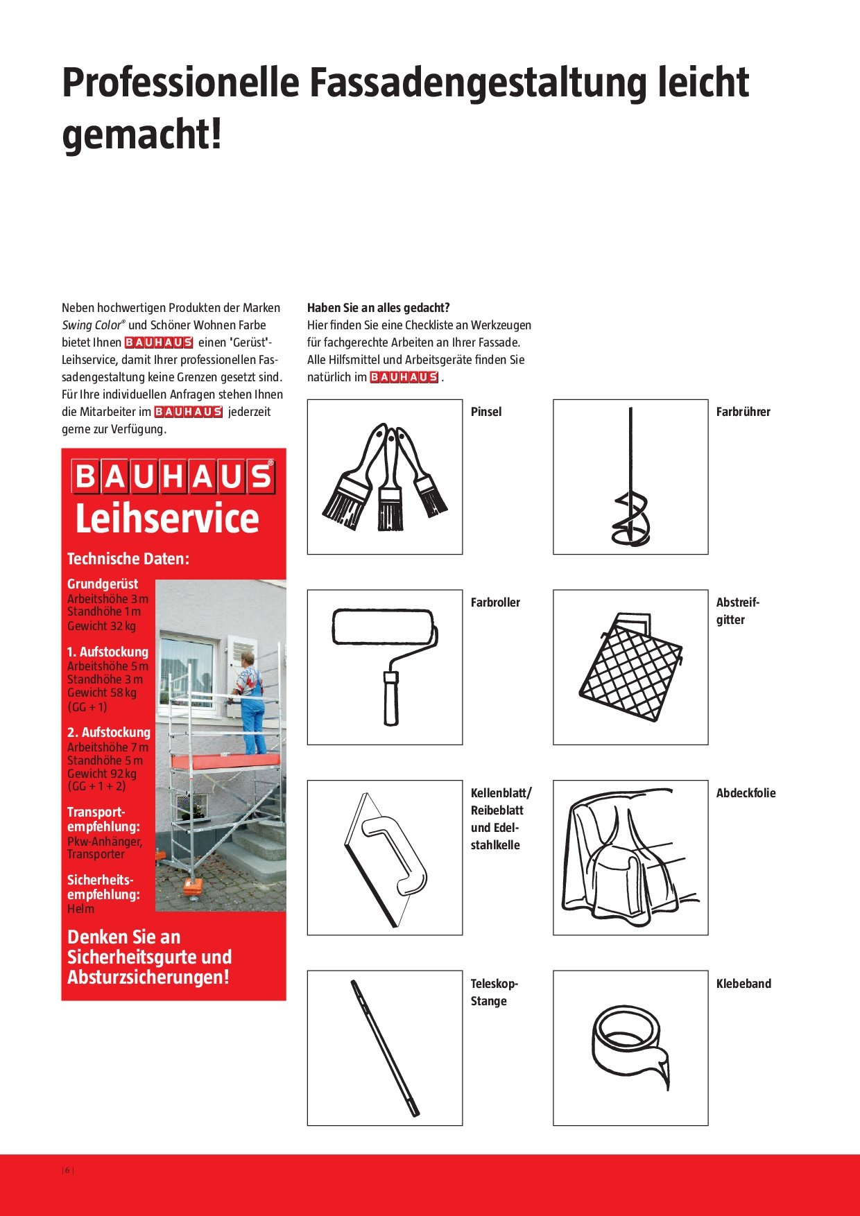 Catalogue Bauhaus. Page 6.