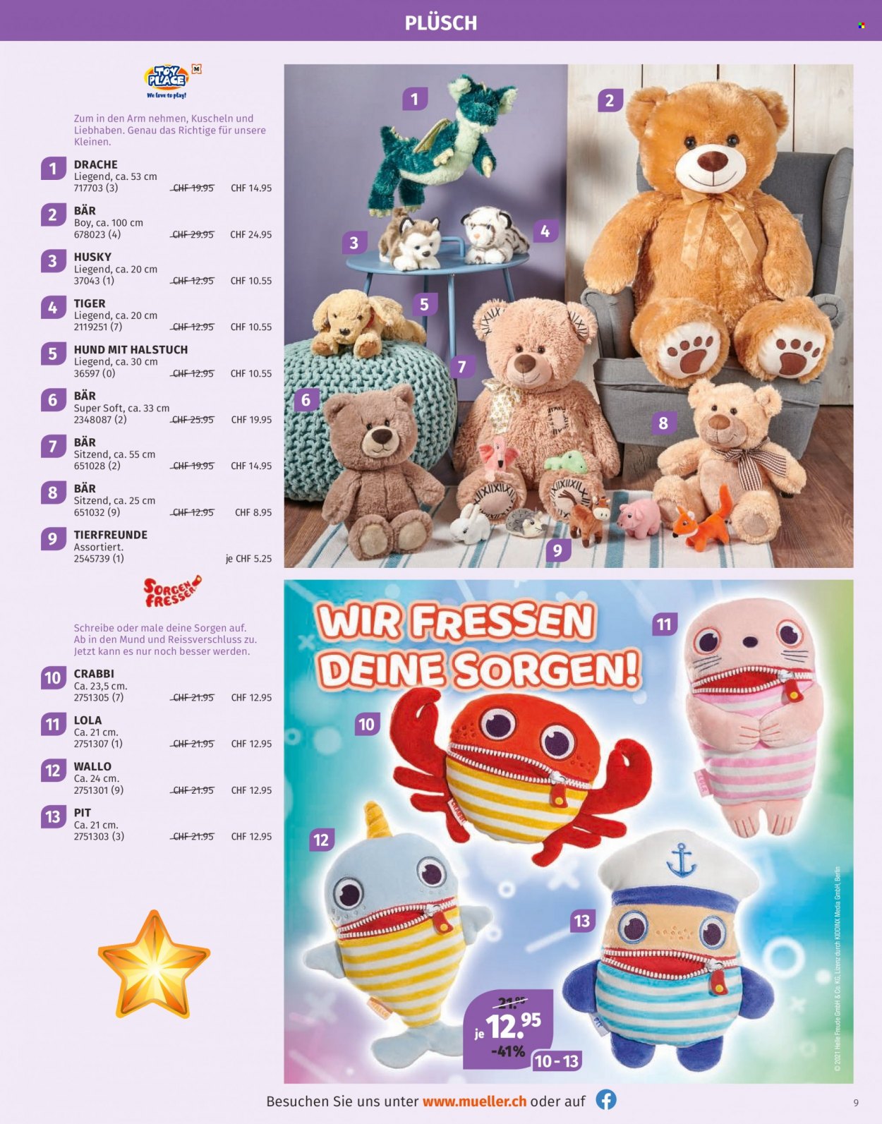 Catalogue Müller - 8.11.2021 - 31.12.2021. Page 9.
