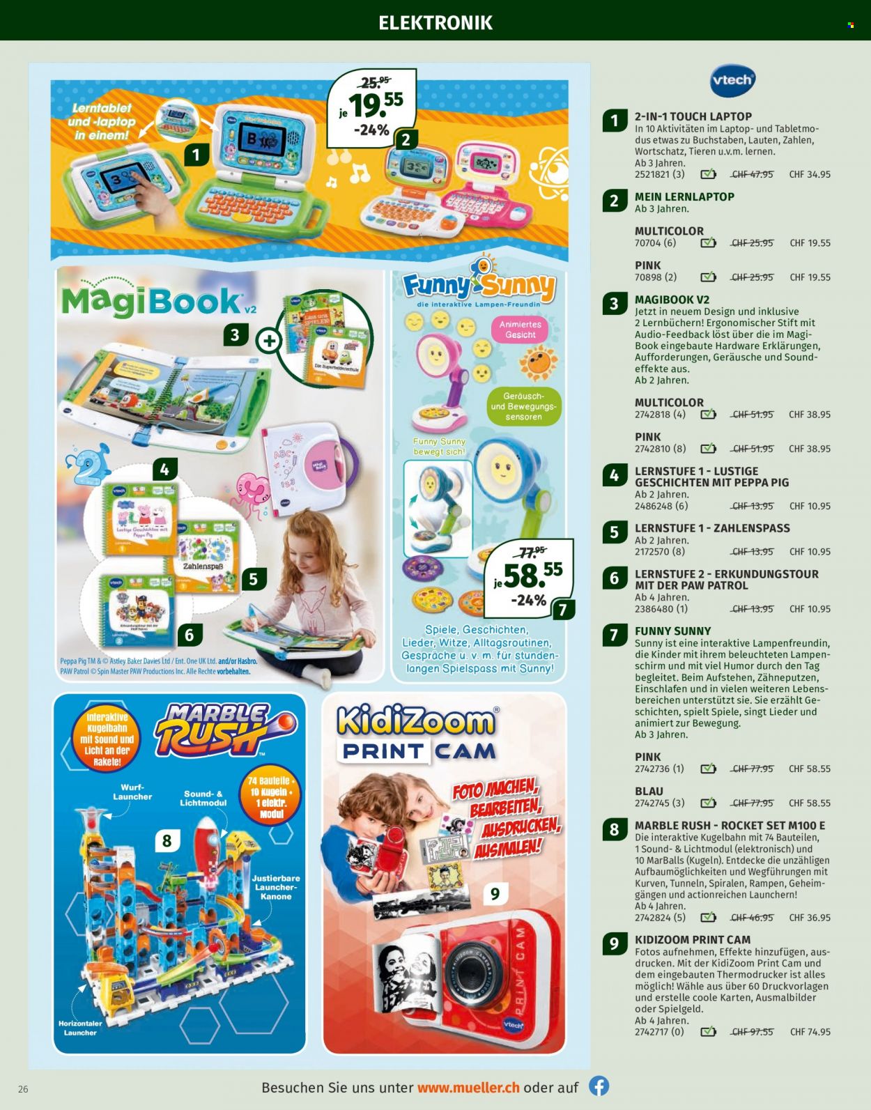 Catalogue Müller - 8.11.2021 - 31.12.2021. Page 26.