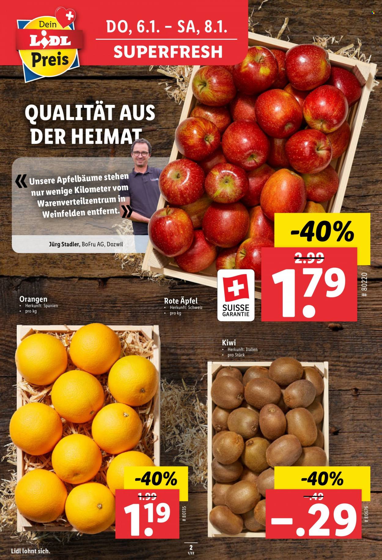 Catalogue Lidl - 6.1.2022 - 12.1.2022. Page 2.