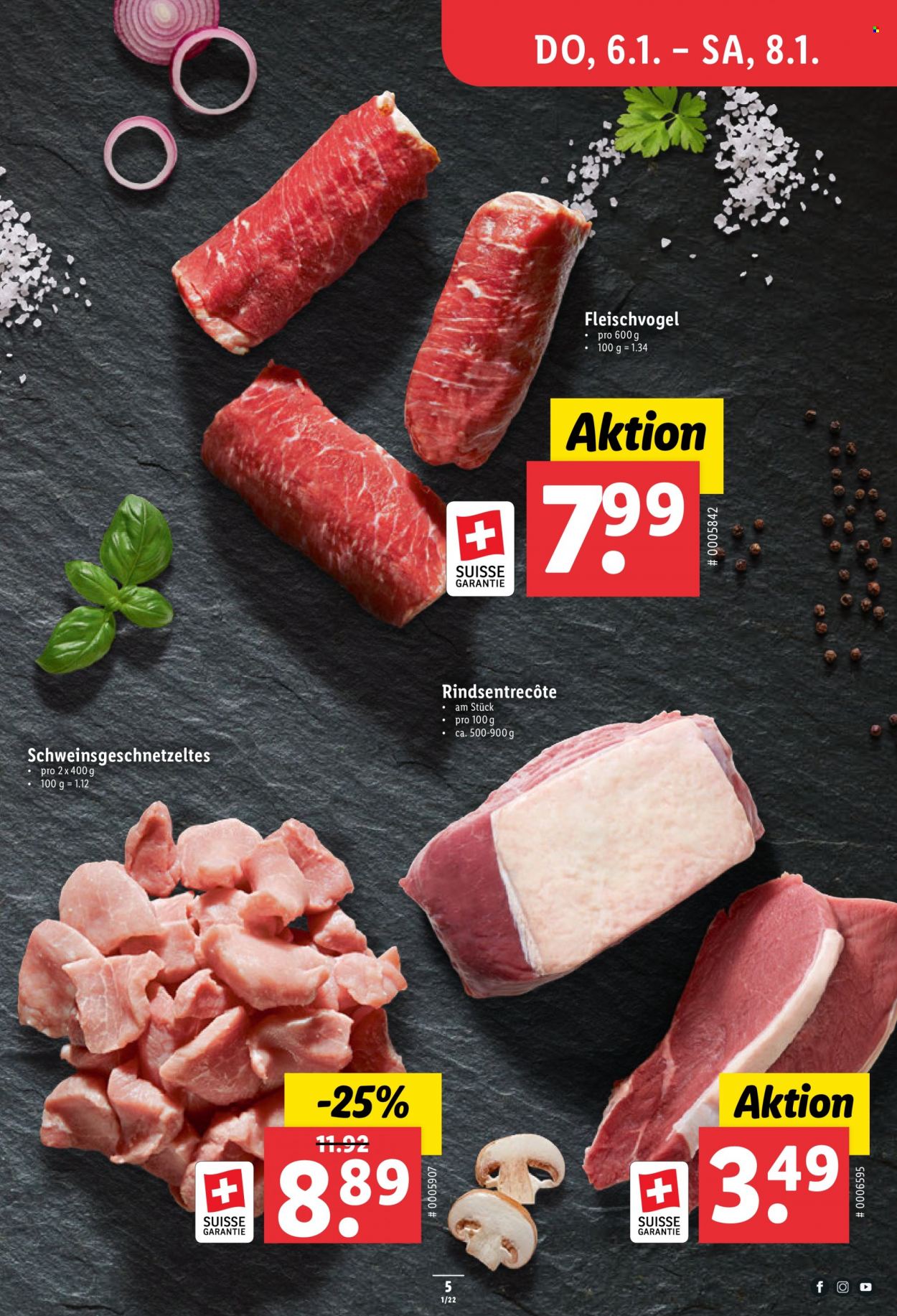 Catalogue Lidl - 6.1.2022 - 12.1.2022. Page 5.