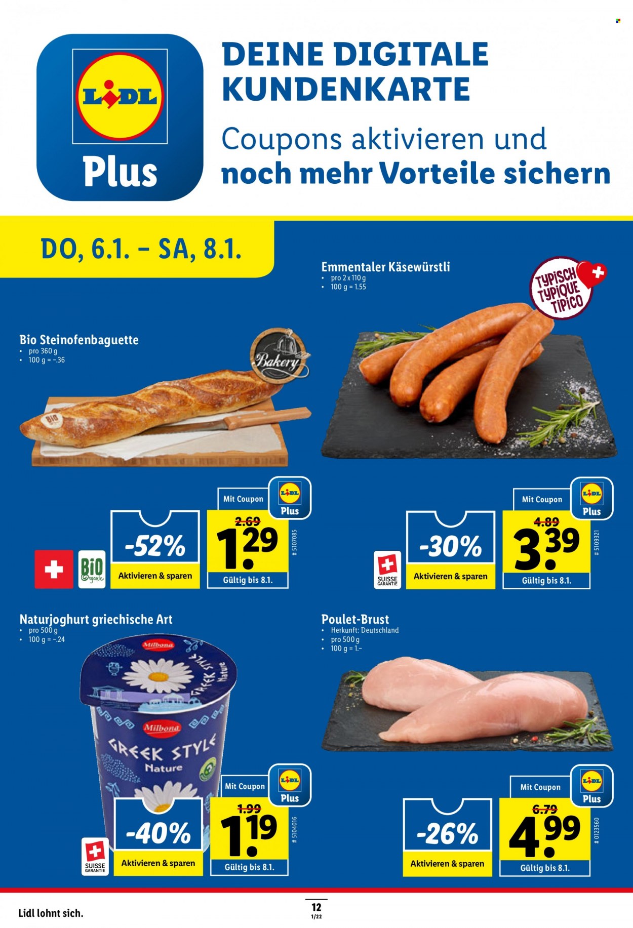 Catalogue Lidl - 6.1.2022 - 12.1.2022. Page 12.