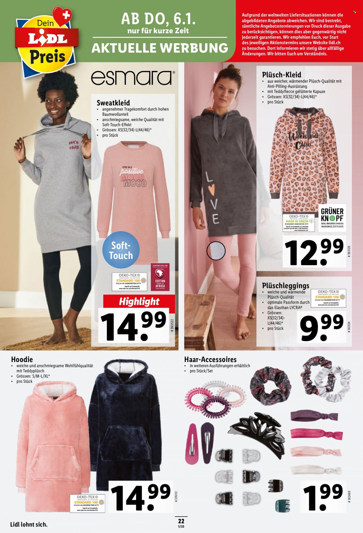 Catalogue Lidl - 6.1.2022 - 12.1.2022. Page 22.