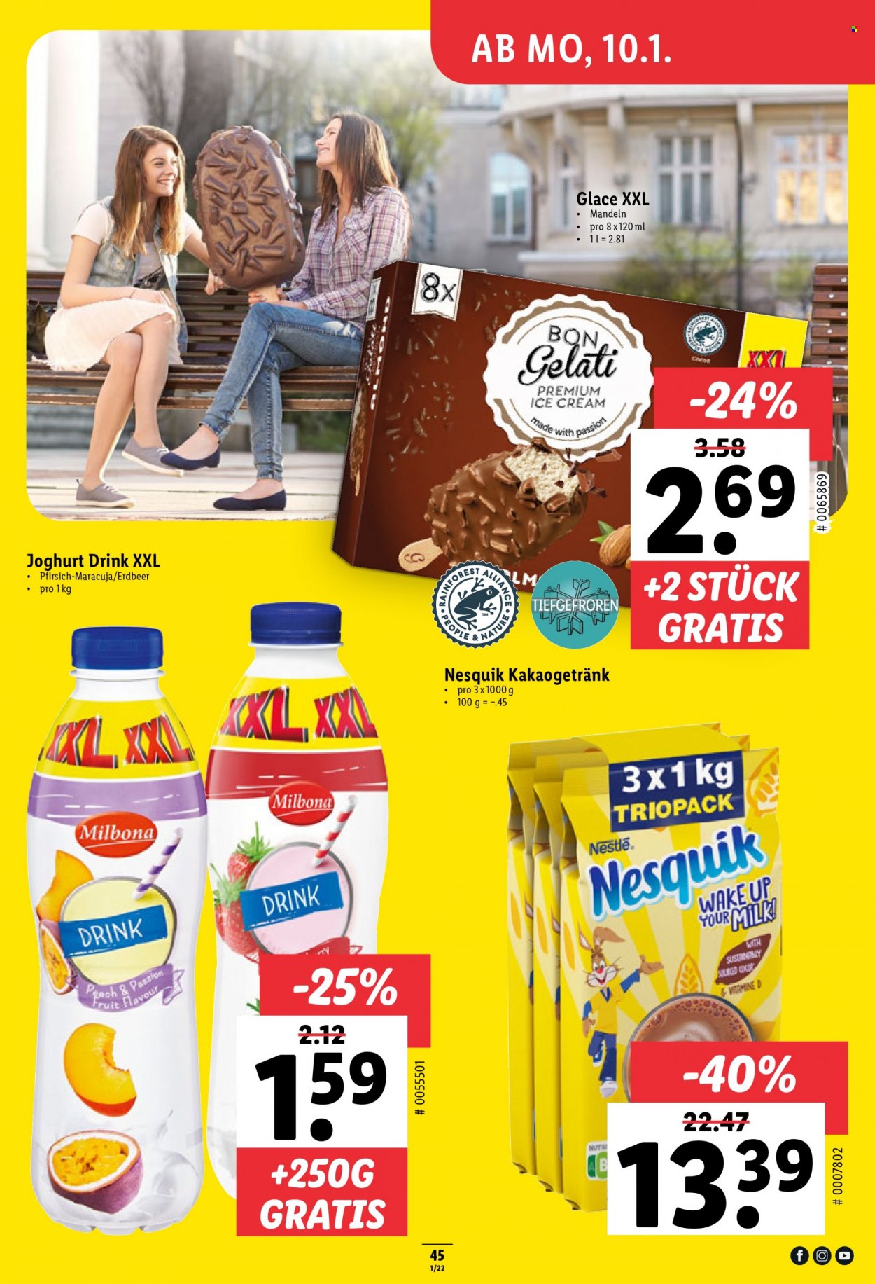 Catalogue Lidl - 6.1.2022 - 12.1.2022. Page 45.
