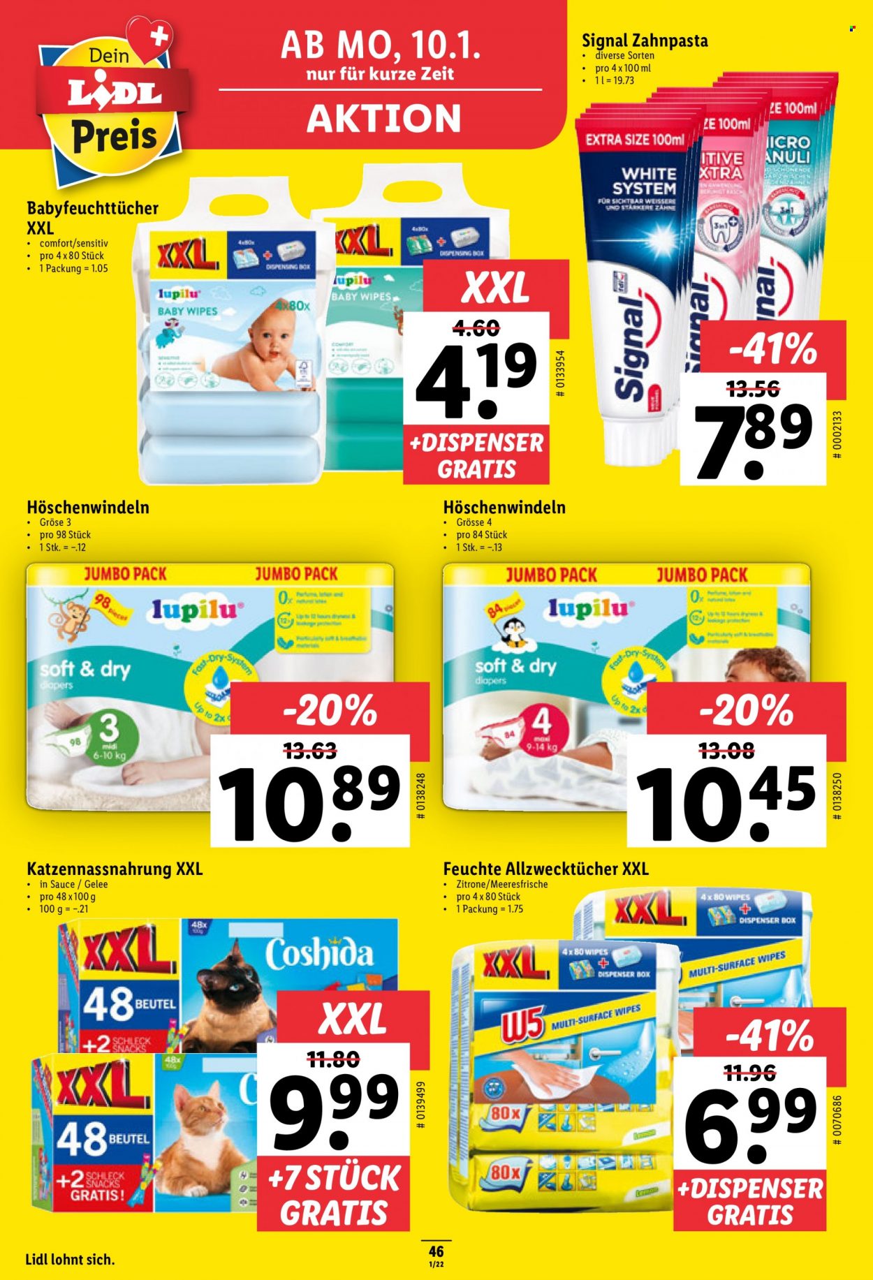 Catalogue Lidl - 6.1.2022 - 12.1.2022. Page 46.