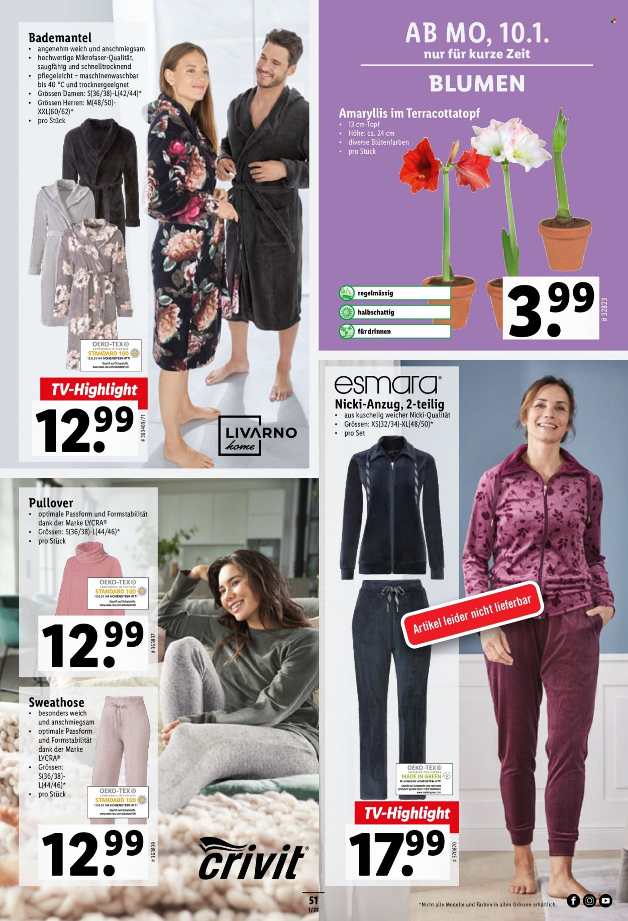Catalogue Lidl - 6.1.2022 - 12.1.2022. Page 51.