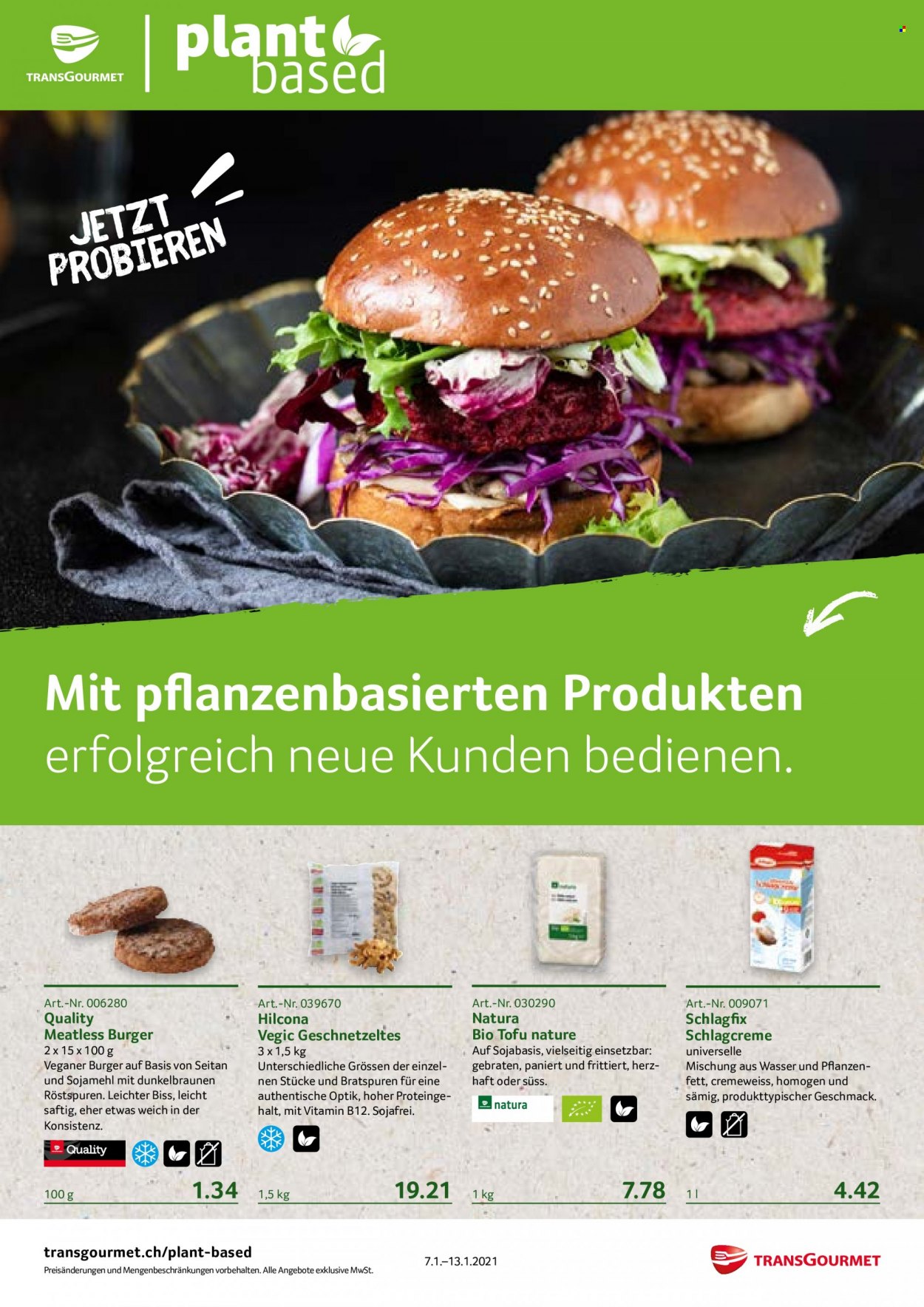 Catalogue TransGourmet - 7.1.2022 - 13.1.2022. Page 1.