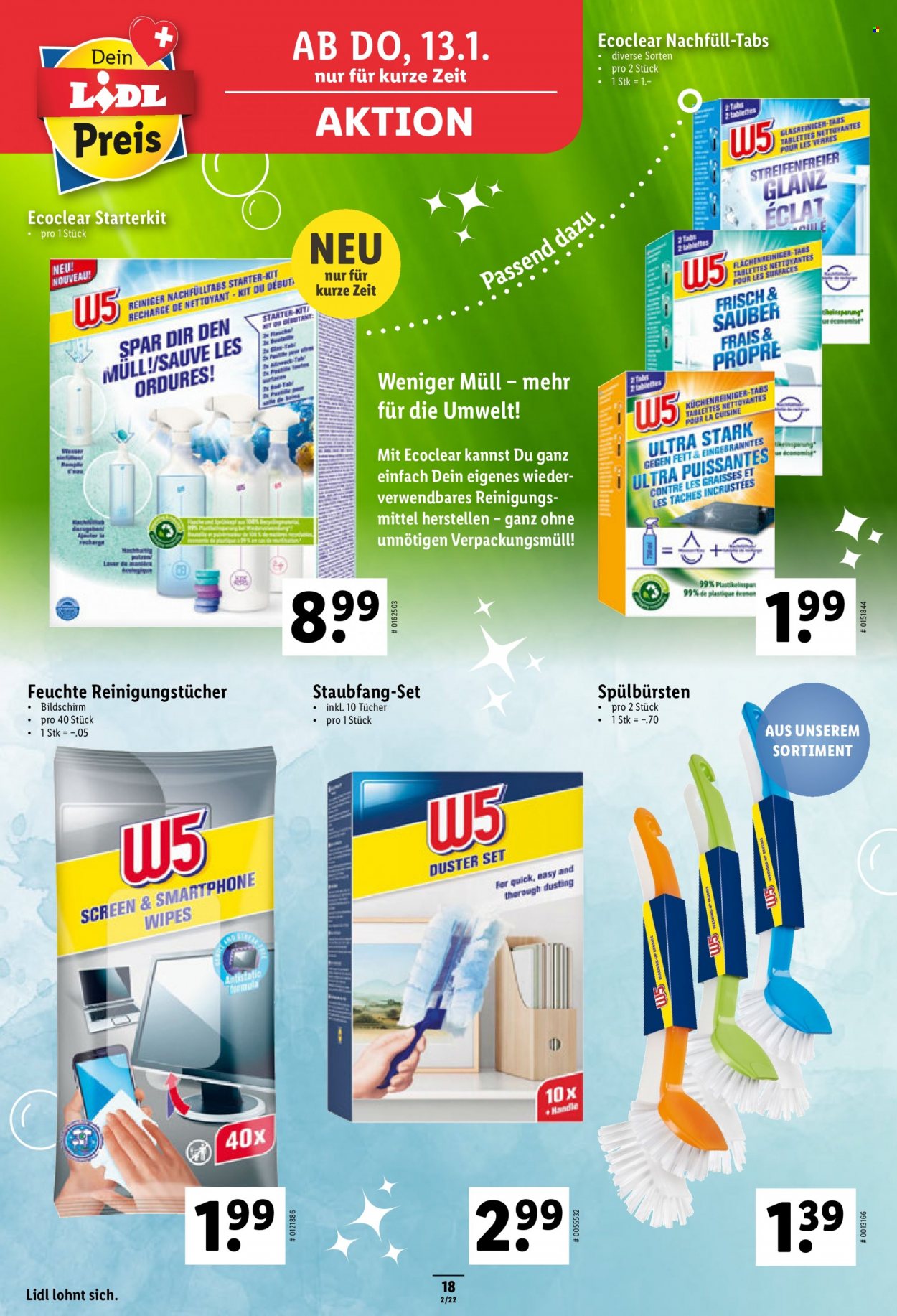 Catalogue Lidl - 13.1.2022 - 19.1.2022. Page 18.