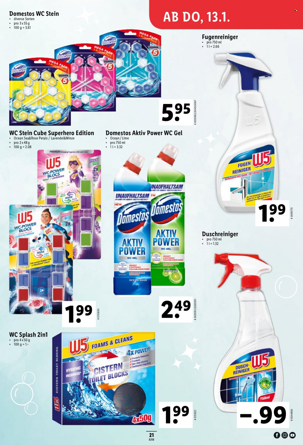 Catalogue Lidl - 13.1.2022 - 19.1.2022. Page 21.
