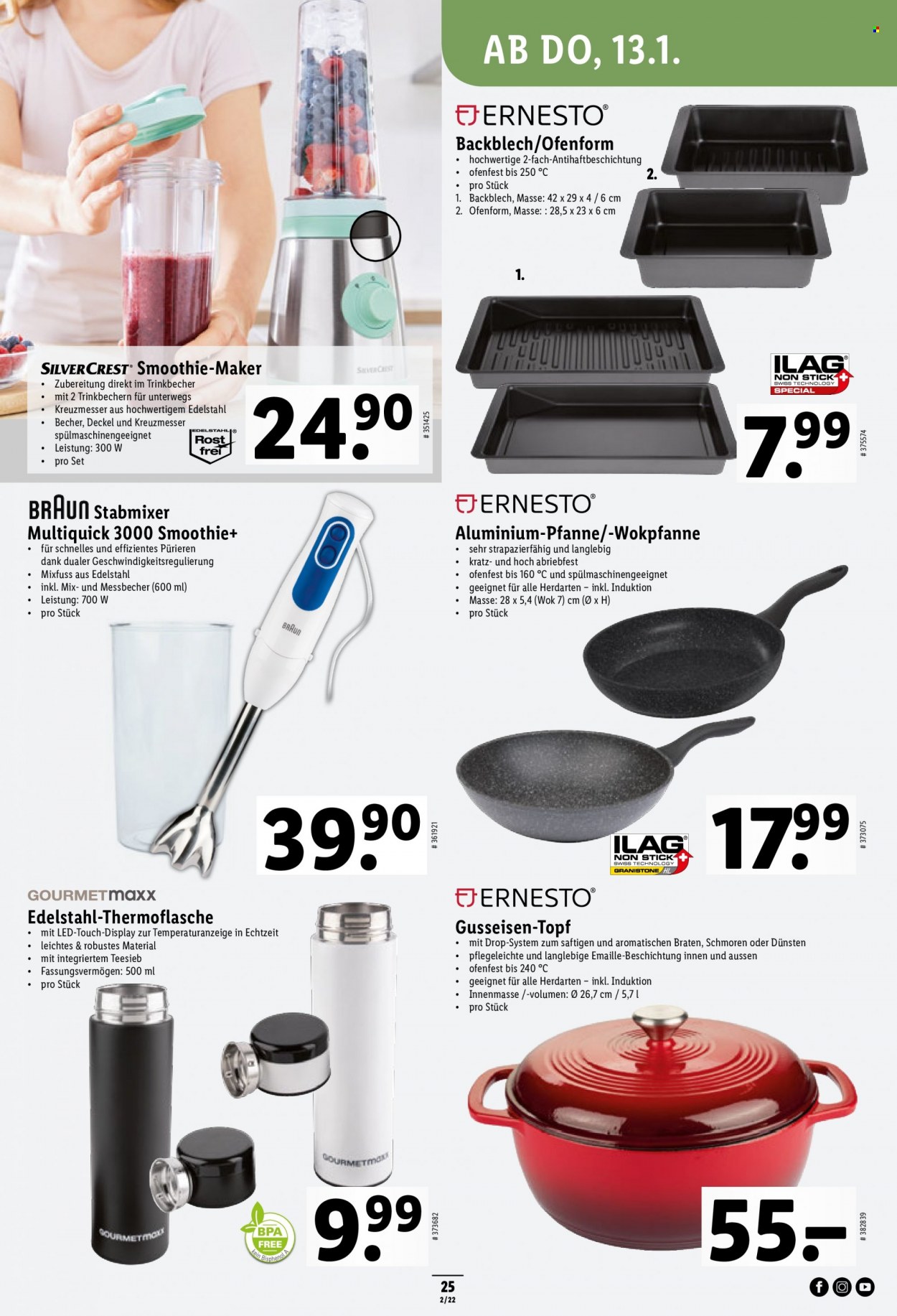 Catalogue Lidl - 13.1.2022 - 19.1.2022. Page 25.