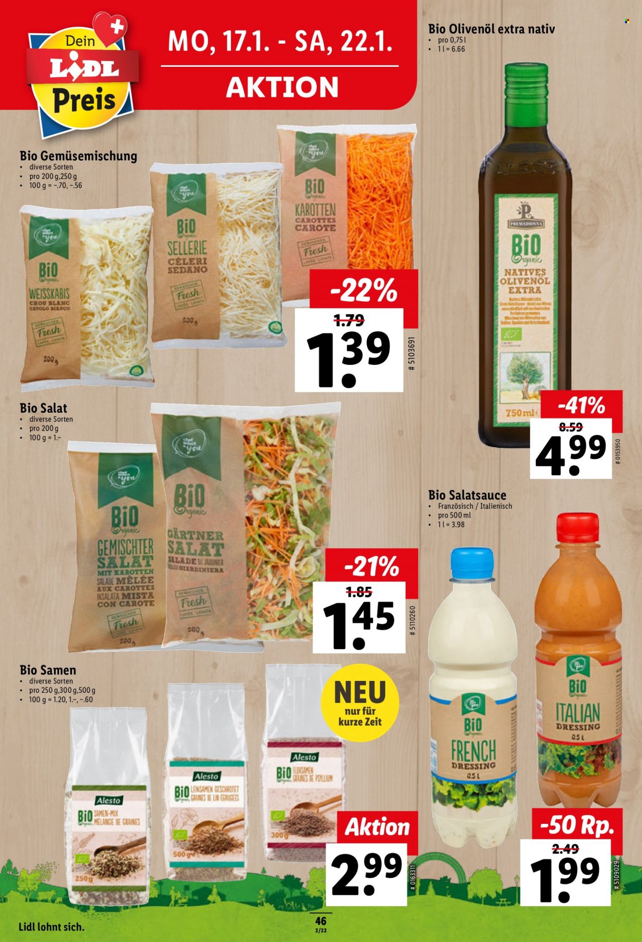 Catalogue Lidl - 13.1.2022 - 19.1.2022. Page 46.