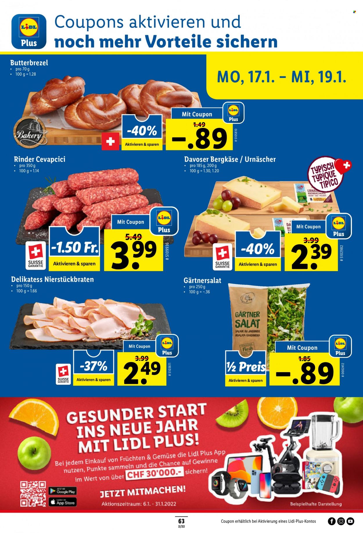 Catalogue Lidl - 13.1.2022 - 19.1.2022. Page 63.