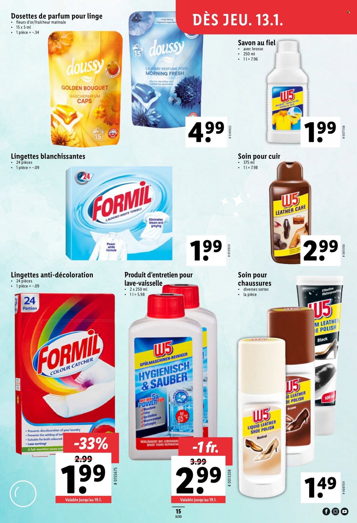 Catalogue Lidl - 13.1.2022 - 19.1.2022. Page 15.