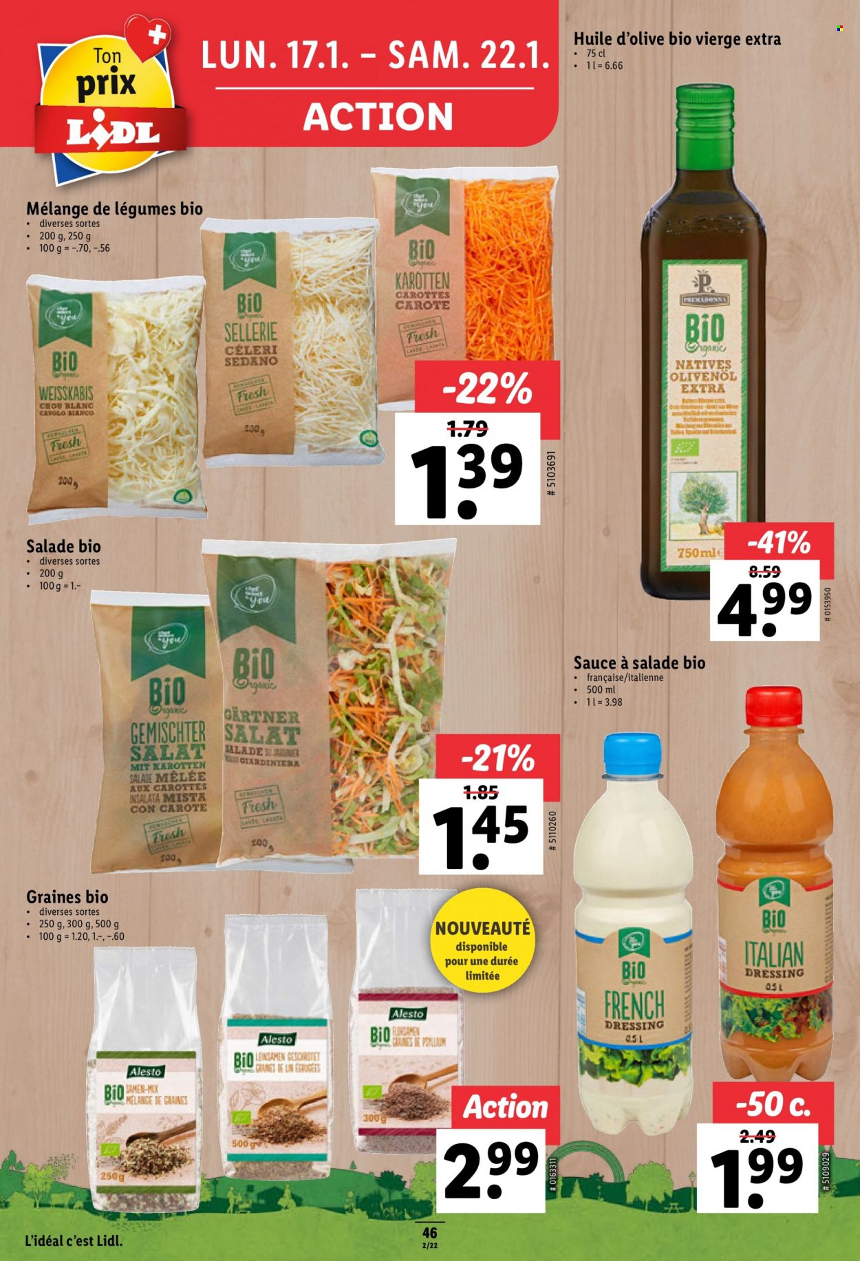 Catalogue Lidl - 13.1.2022 - 19.1.2022. Page 46.